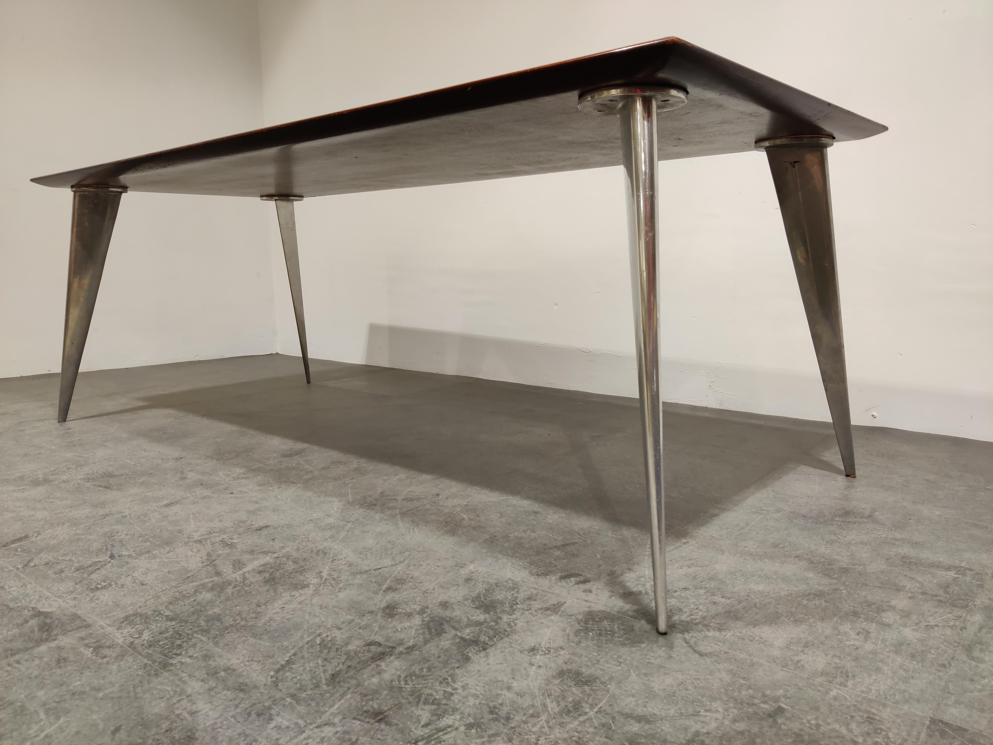 French Dining Table by Philippe Starck for Aleph, M Series, 1987