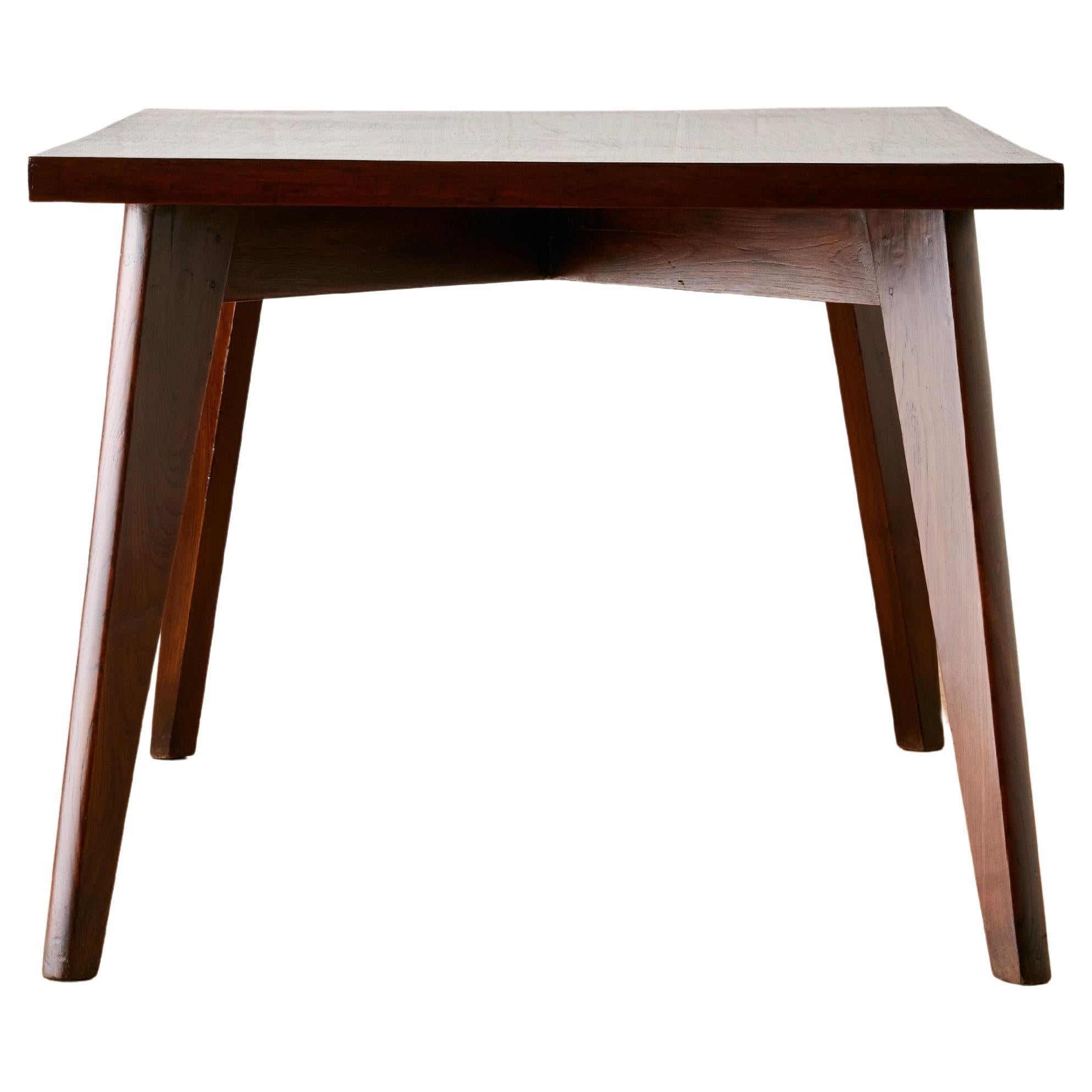 Dining Table by Pierre Jeanneret, circa 1961 (Model PJ-TA-01-A) For Sale