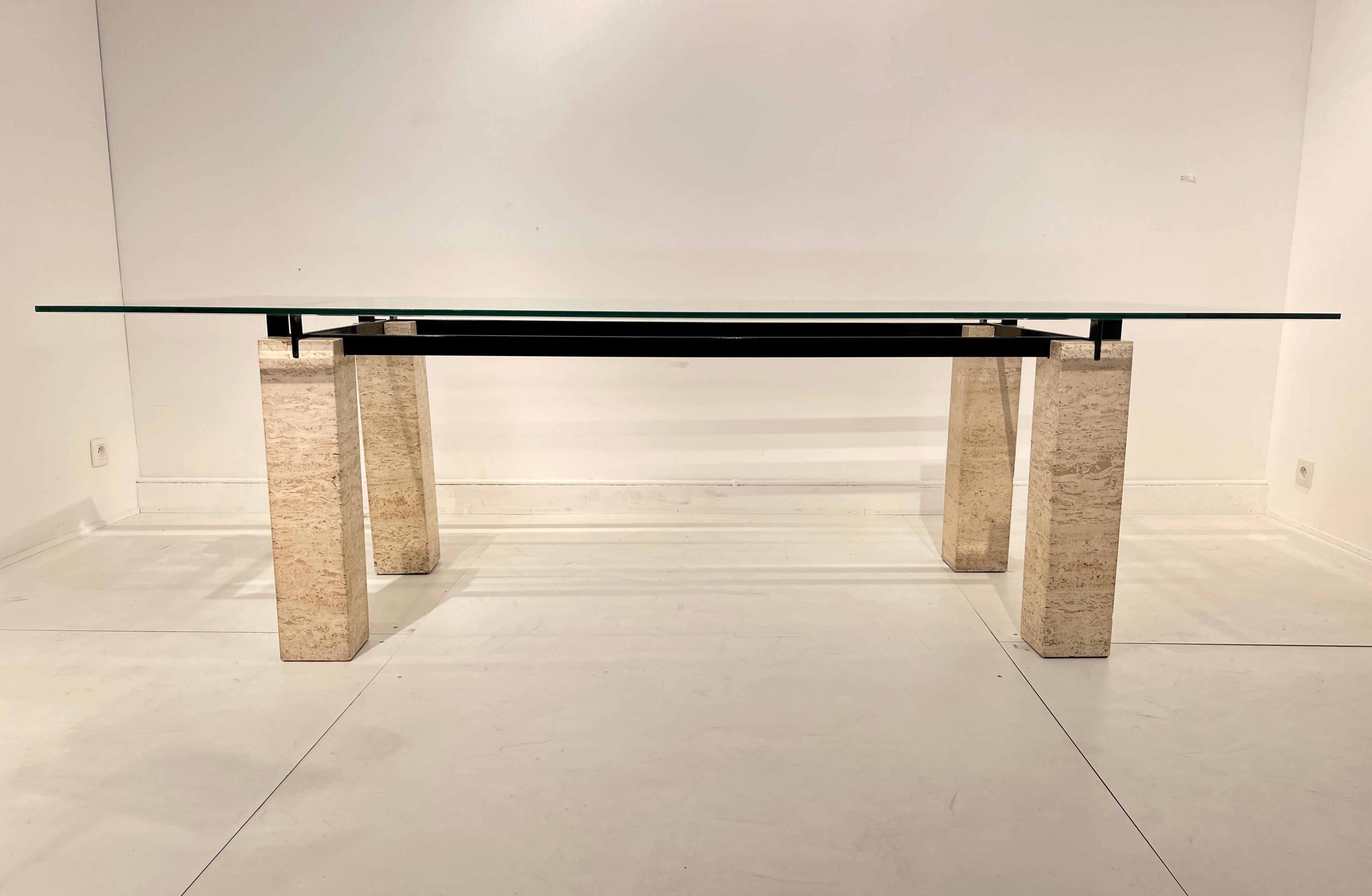 Mid-Century Modern Dining Table by Renato Polidori for Skipper