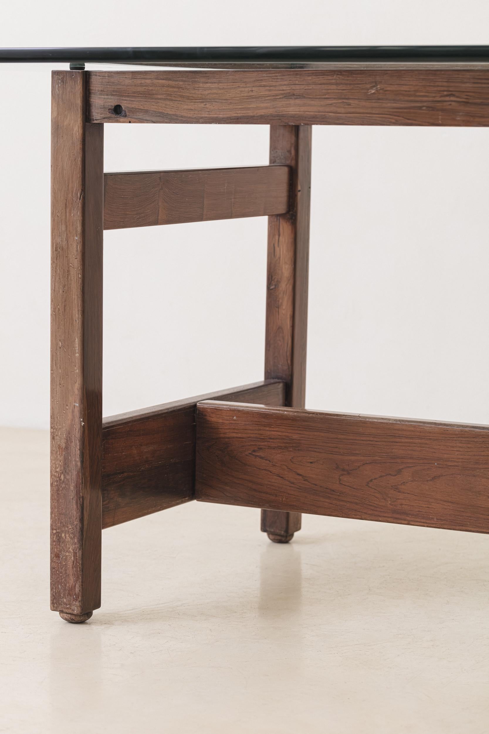 Table de salle à manger par Sergio Rodrigues, Brazilian Midcentury Design Bon état - En vente à New York, NY