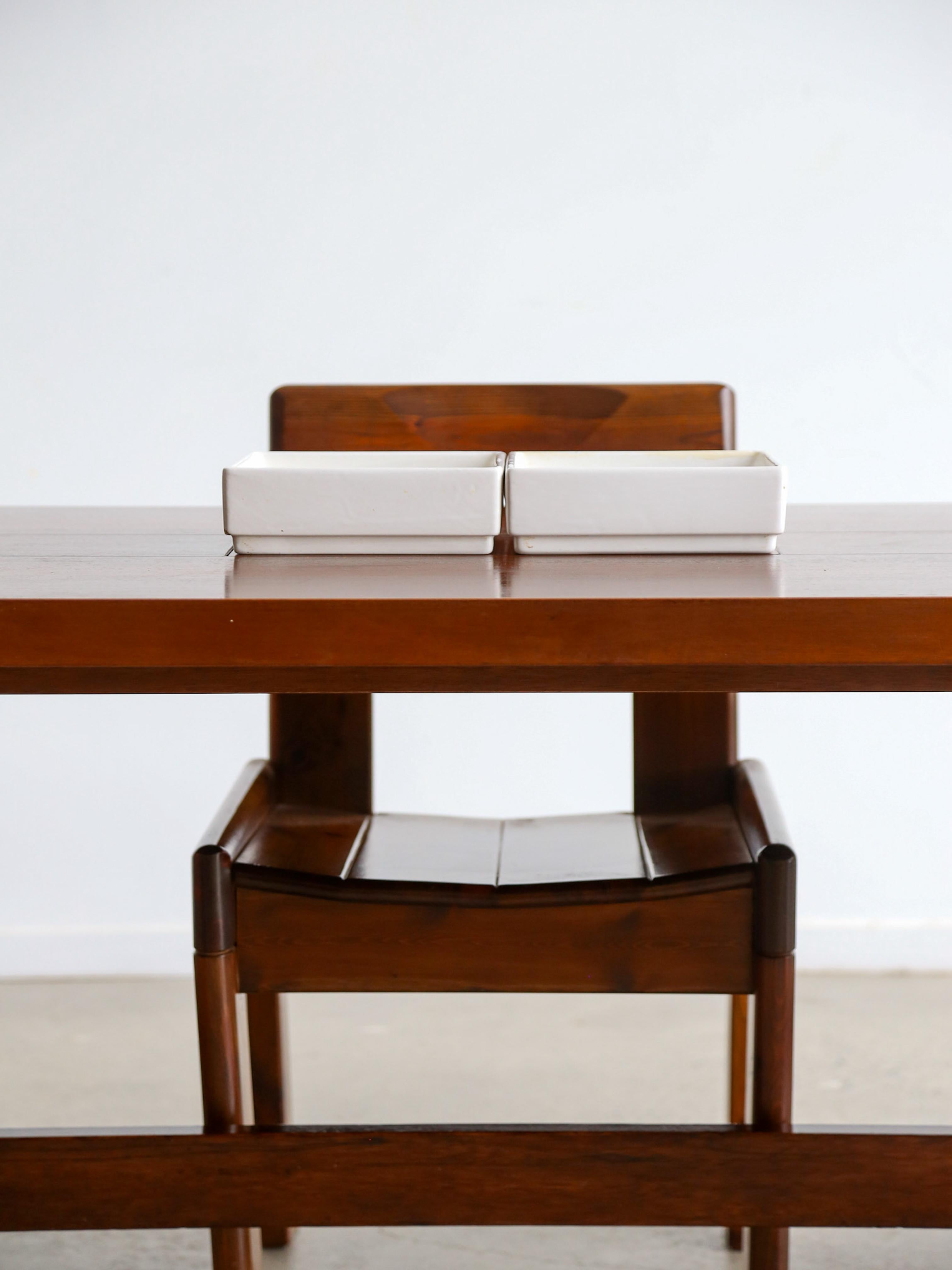 Table de salle à manger Silvio Coppola pour Bernini Mod 611 en vente 6