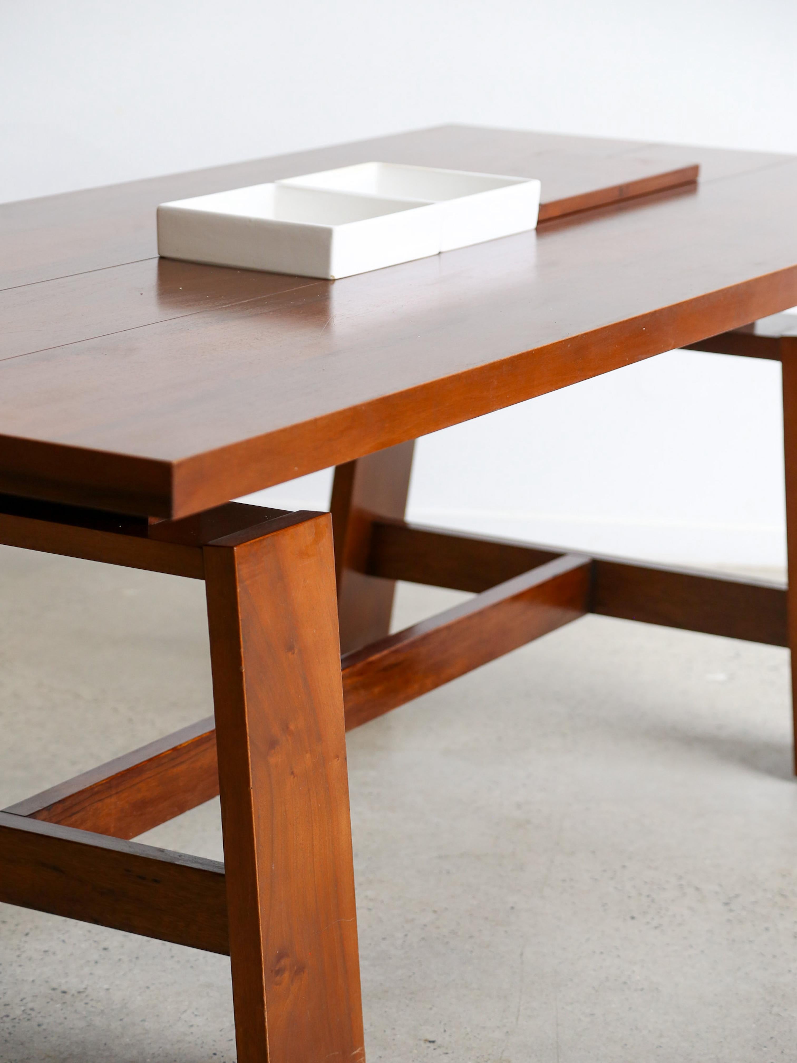 Mid-Century Modern Table de salle à manger Silvio Coppola pour Bernini Mod 611 en vente