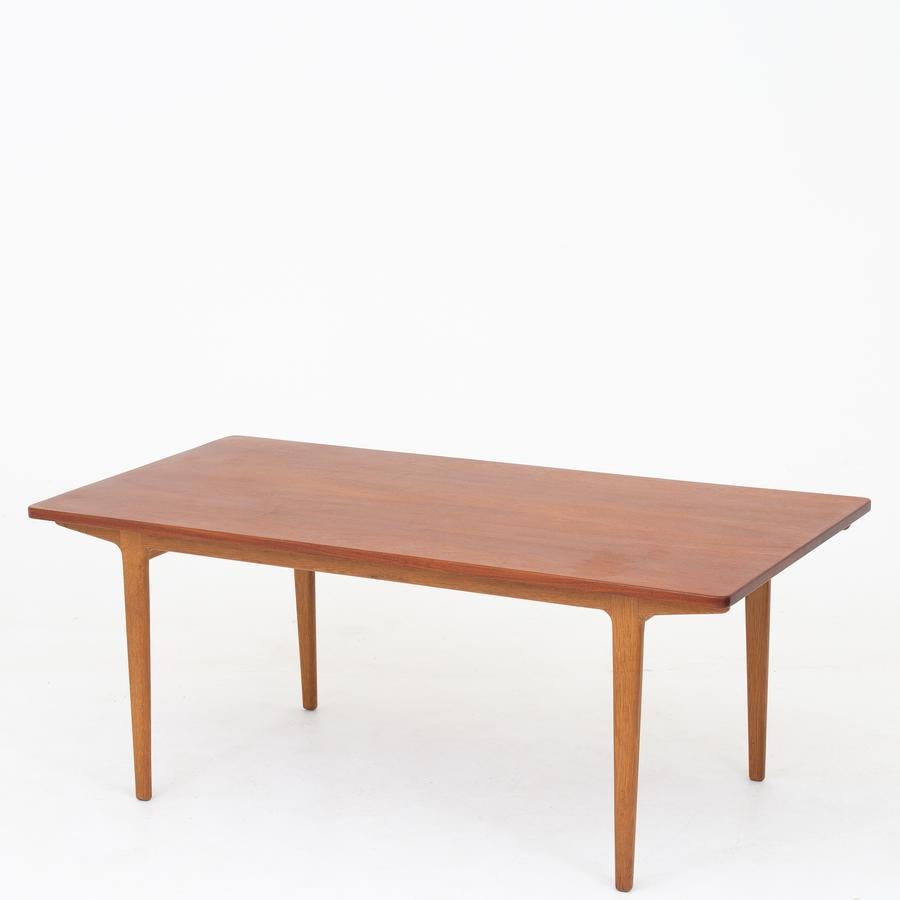 Patinated Dining Table by Thorald Madsen
