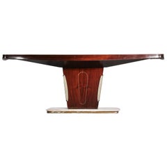 Dining Table by Vittorio Dassi 1960s Italian Design