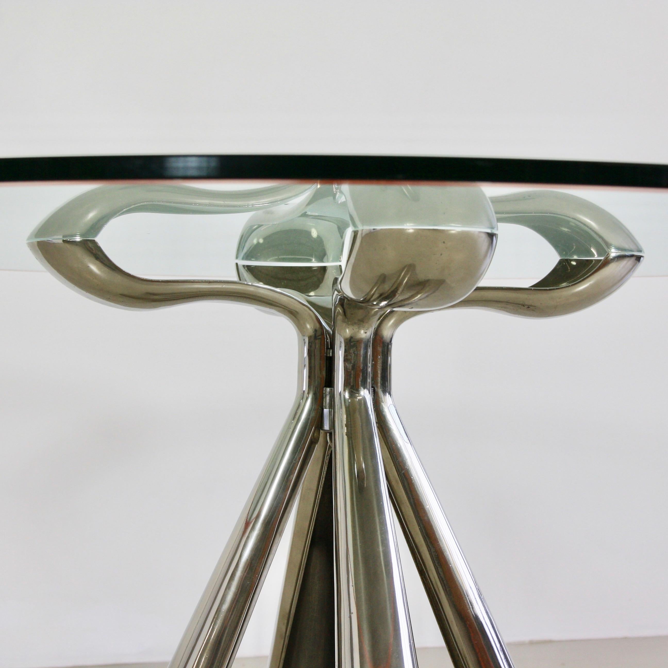 Late 20th Century Dining Table by Vittorio Introini for Saporiti, 1972 For Sale