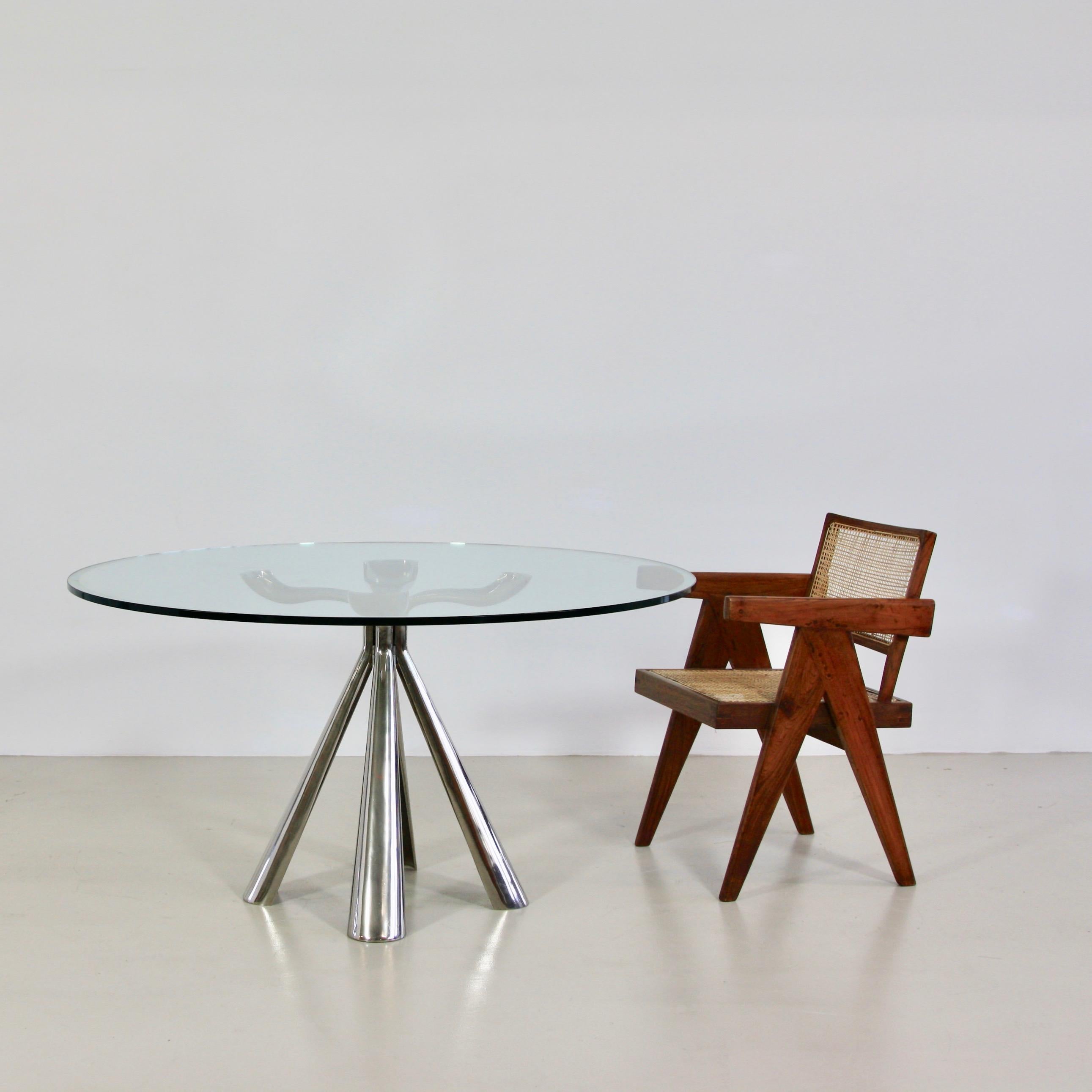 Dining Table by Vittorio Introini for Saporiti, 1972 For Sale 1