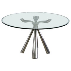 Dining Table by Vittorio Introini for Saporiti, 1972