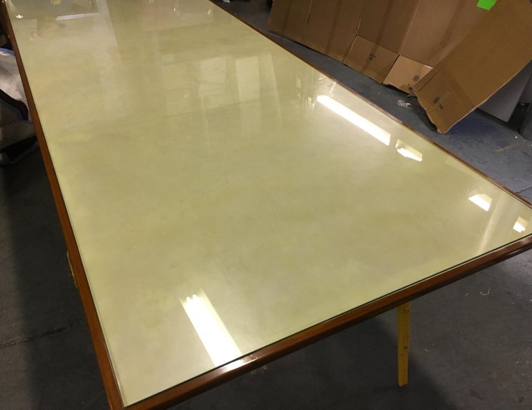 Dining Table by Vittorio Valabrega Italy, Art Moderne, circa 1945 In Good Condition For Sale In New York, NY