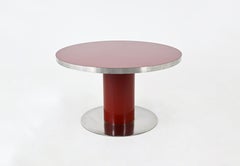 Tavolo da pranzo di Willy Rizzo per Mario Sabot, anni '70