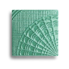 Table de salle à manger Caldas 75 avec carreaux faits main