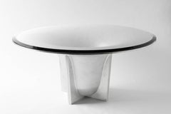 Dining Table Cast Aluminium by Master Swedish Bell Maker