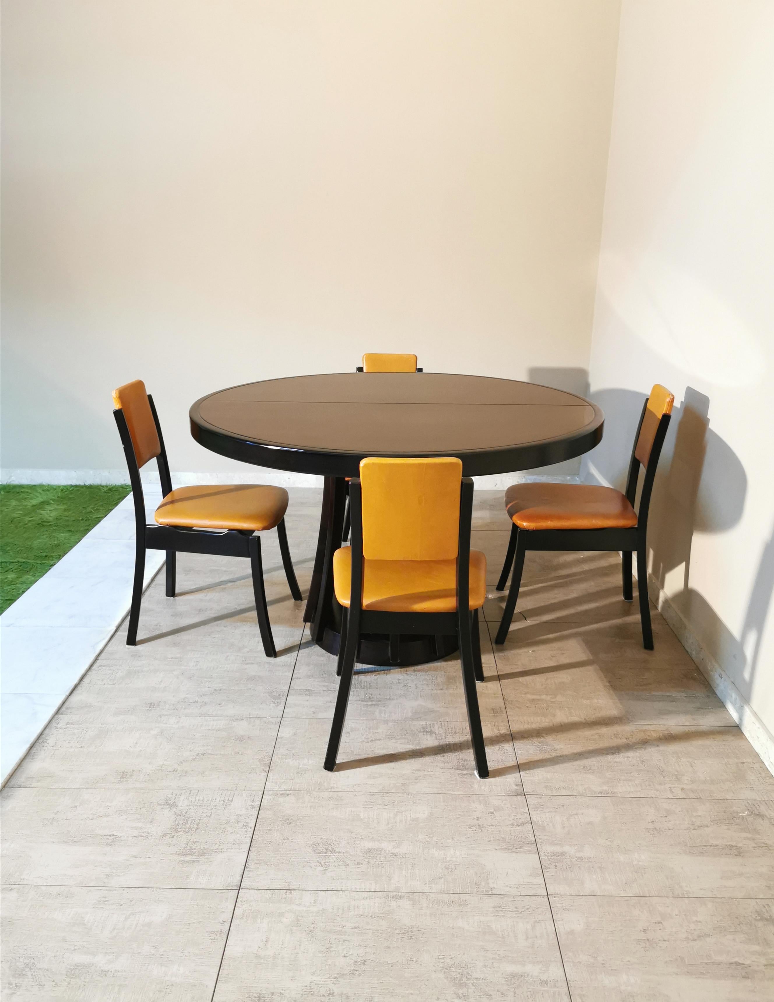 1970s dining table and chairs