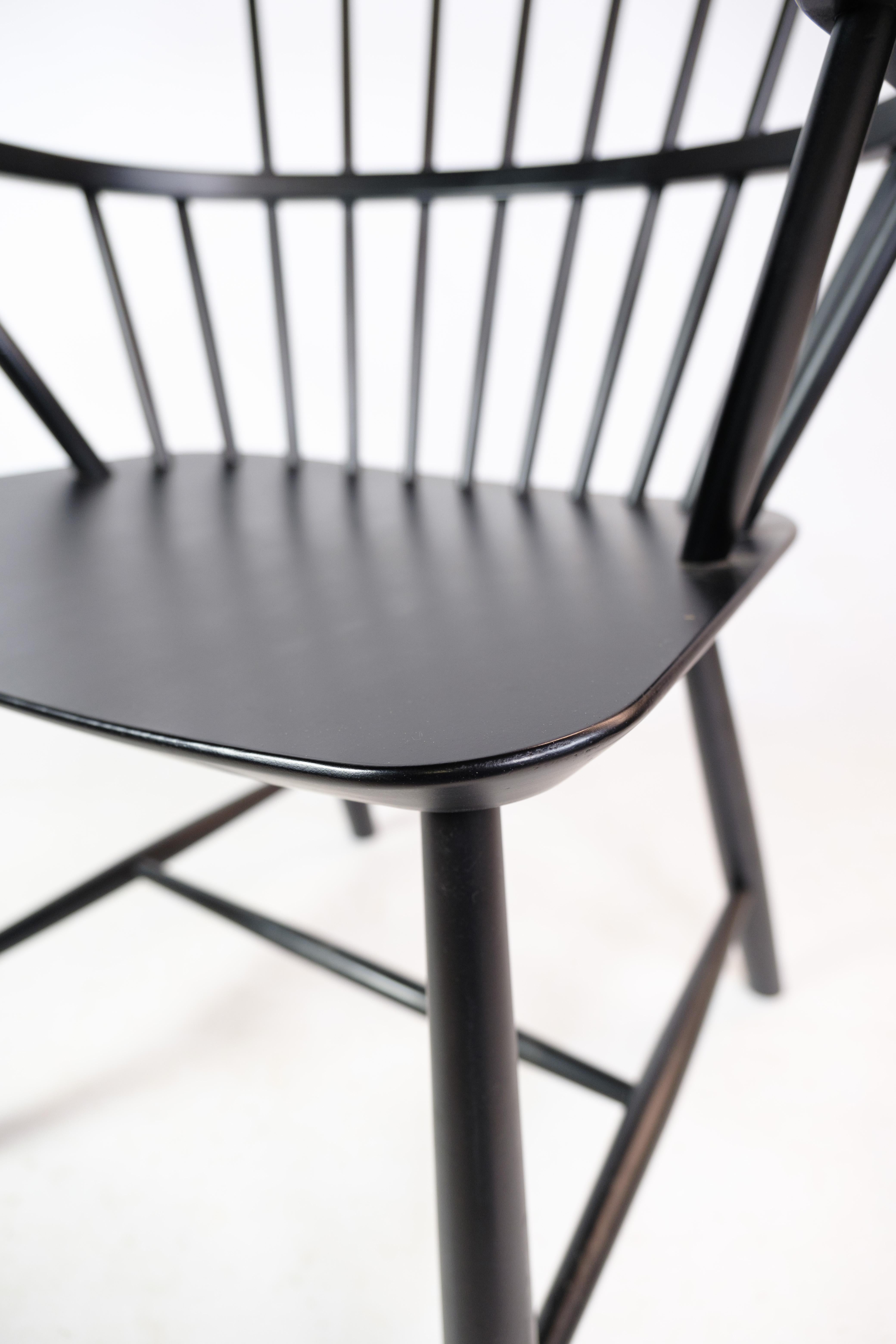 Dining Table Chairs, Model J52B, Beech Wood, FDB Møbler 3