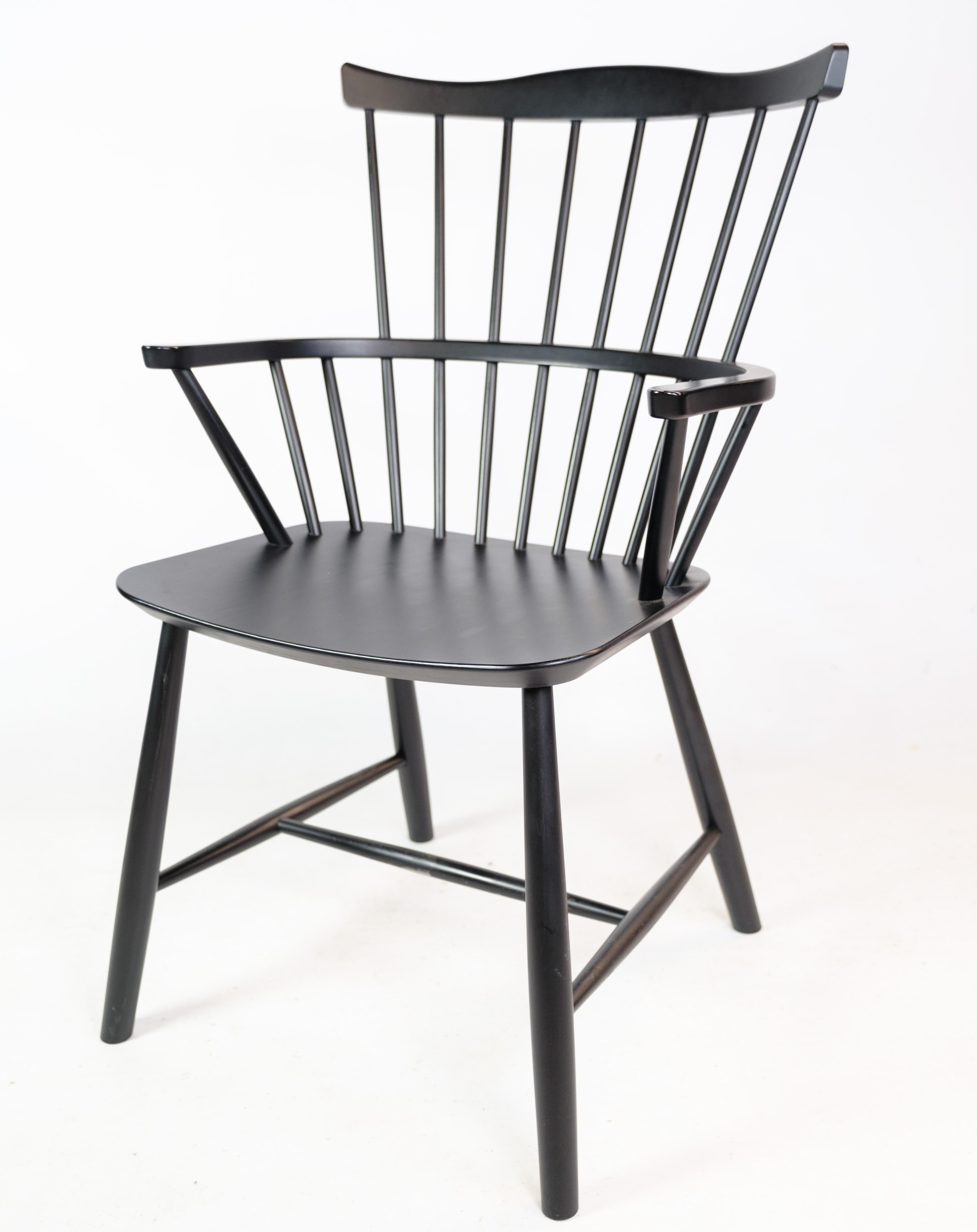 20th Century Dining Table Chairs, Model J52B, Beech Wood, FDB Møbler