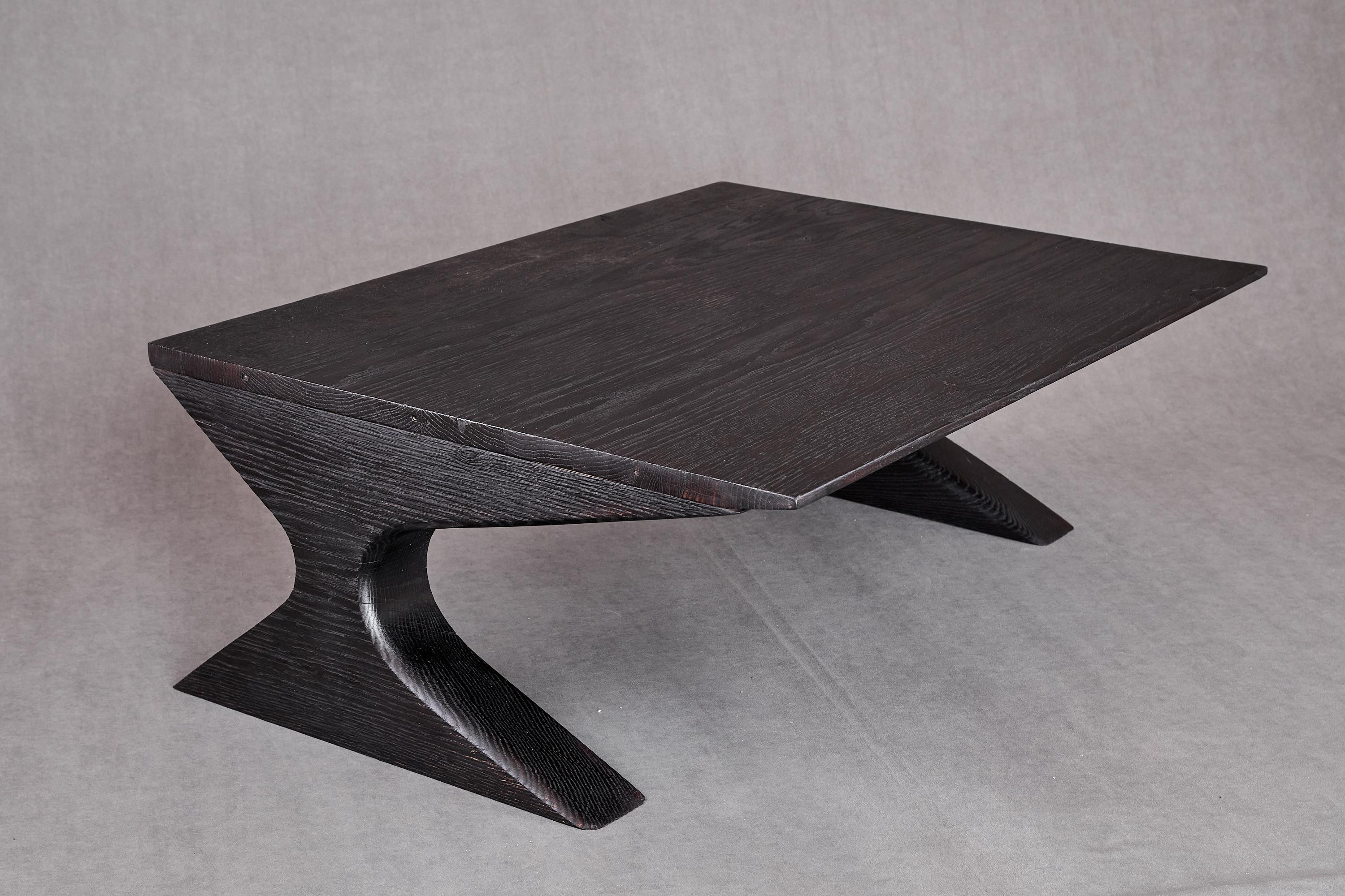Carved Dining Table, Contemporary Original Design, Logniture For Sale