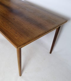 Dining Table, Danish Design, Rosewood, Dutch Extensions, 1960s