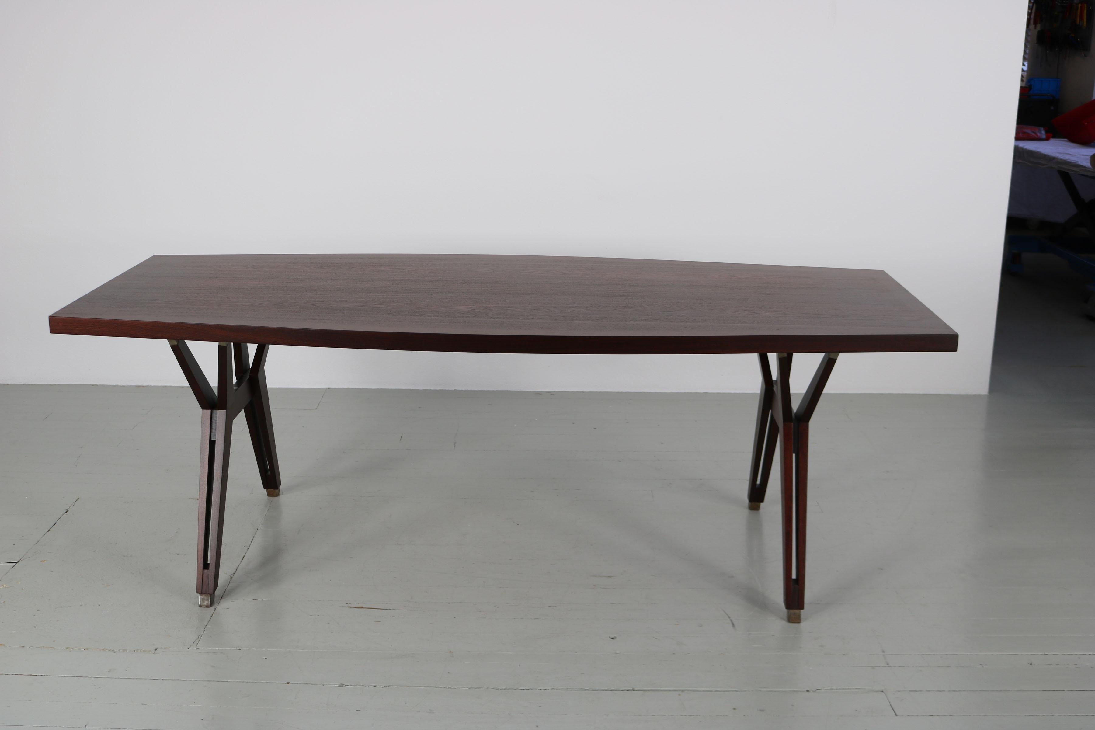 Dining Table, Design by Ico Parisi, Manufactured by MIM 5