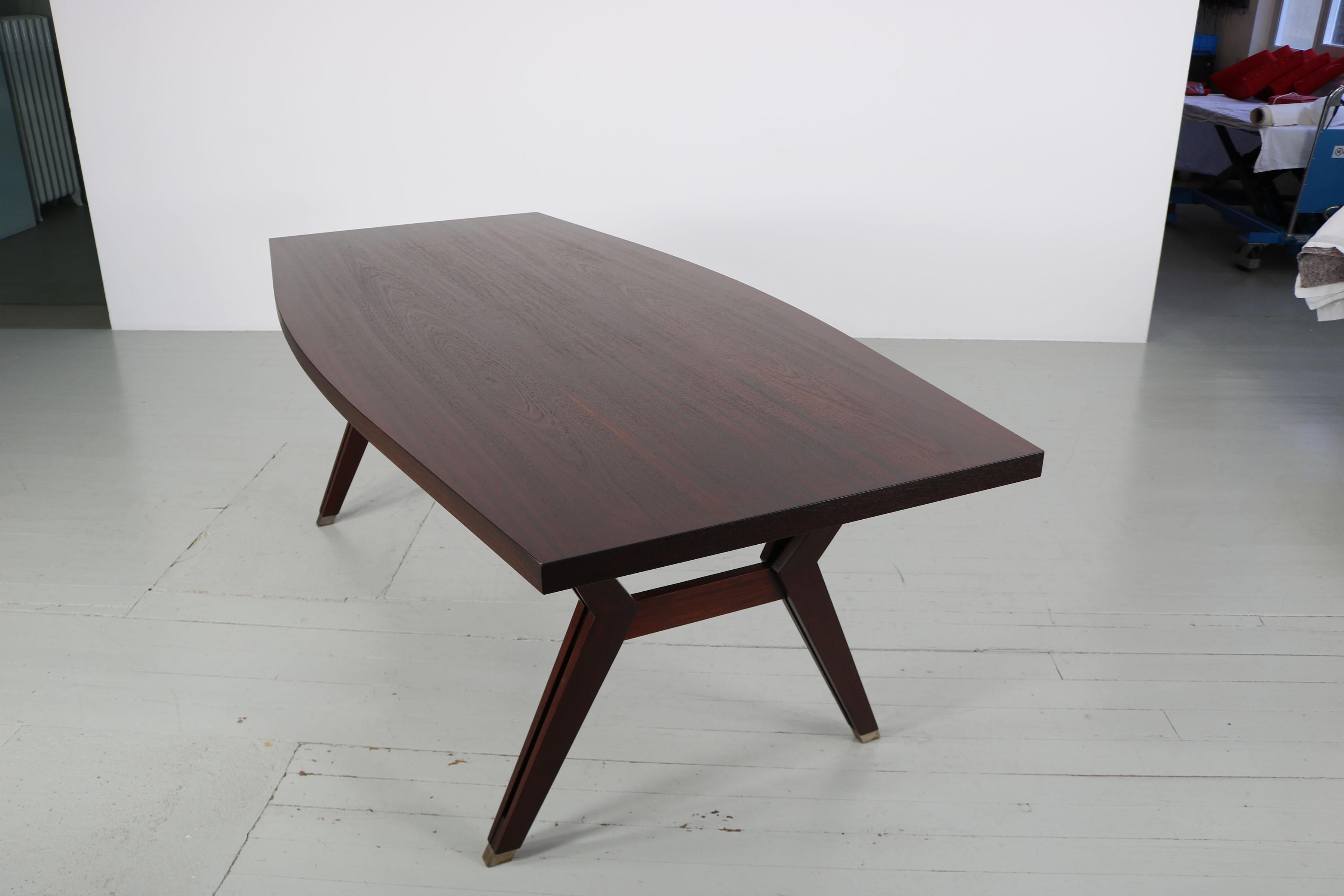 Dining Table, Design by Ico Parisi, Manufactured by MIM 6