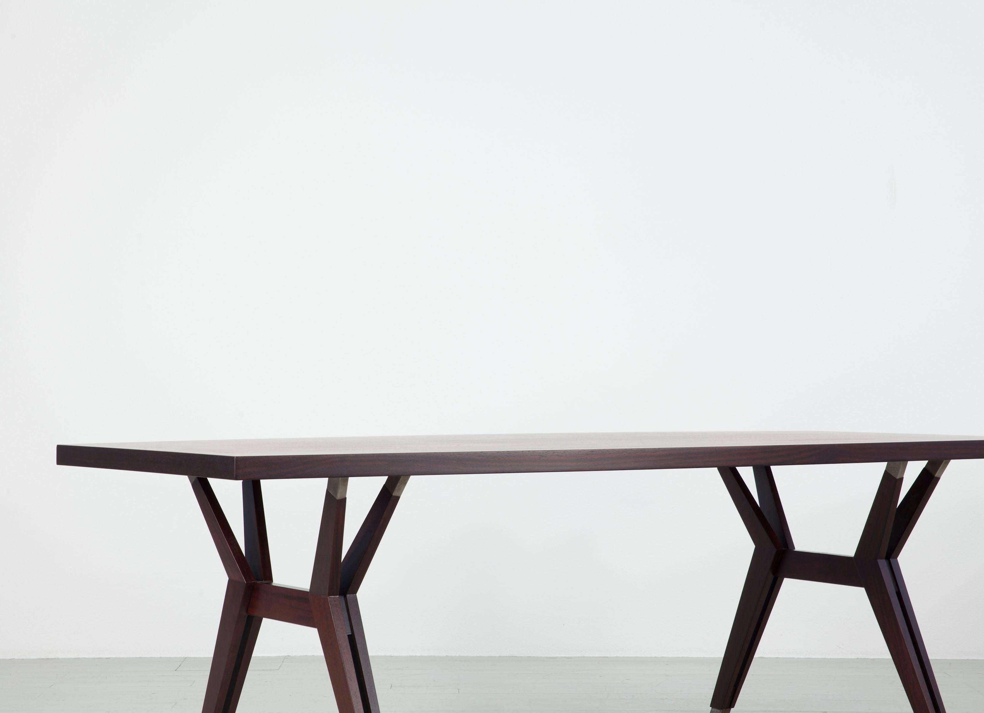 Mid-Century Modern Dining Table, Design by Ico Parisi, Manufactured by MIM