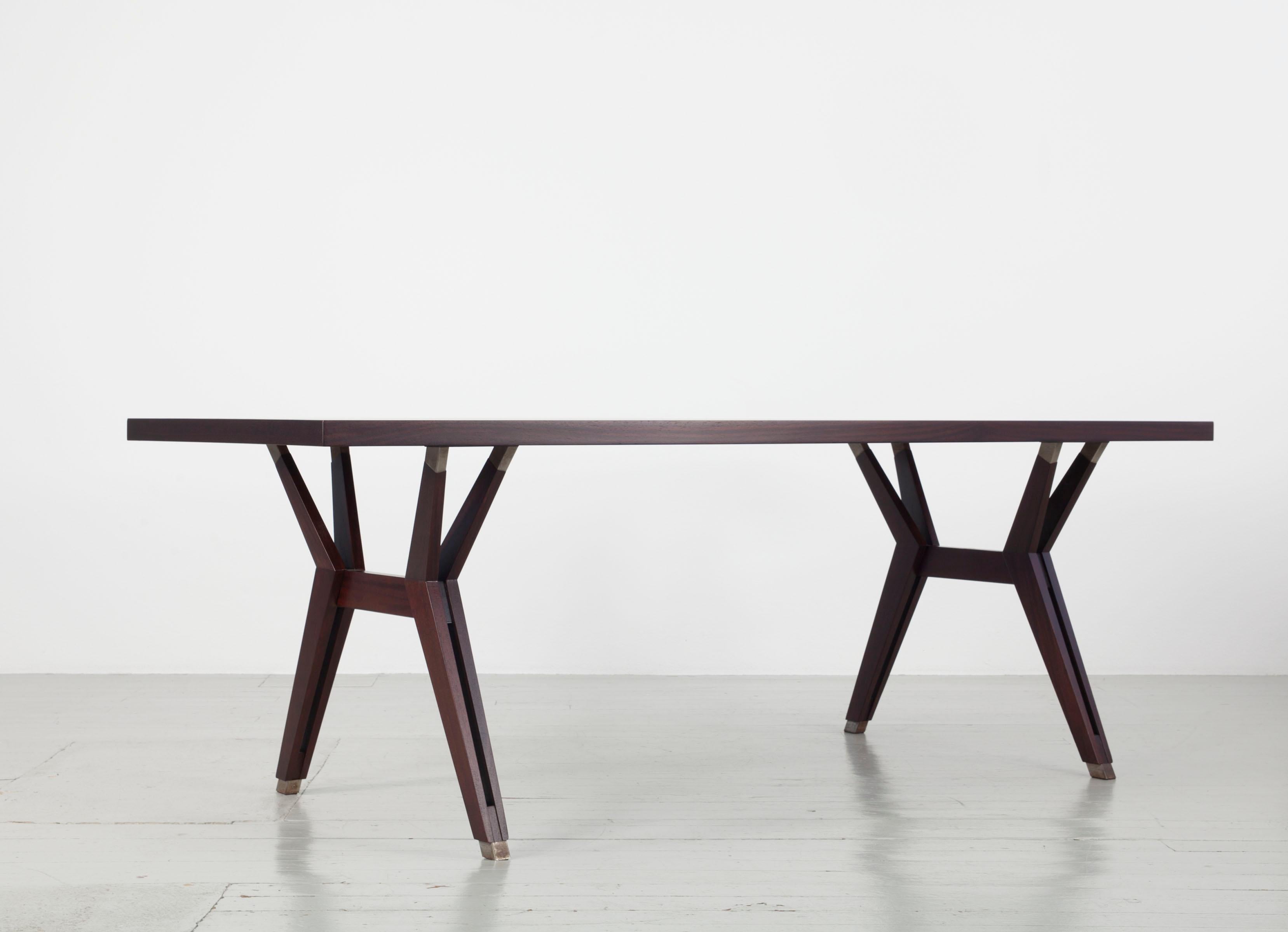 Italian Dining Table, Design by Ico Parisi, Manufactured by MIM