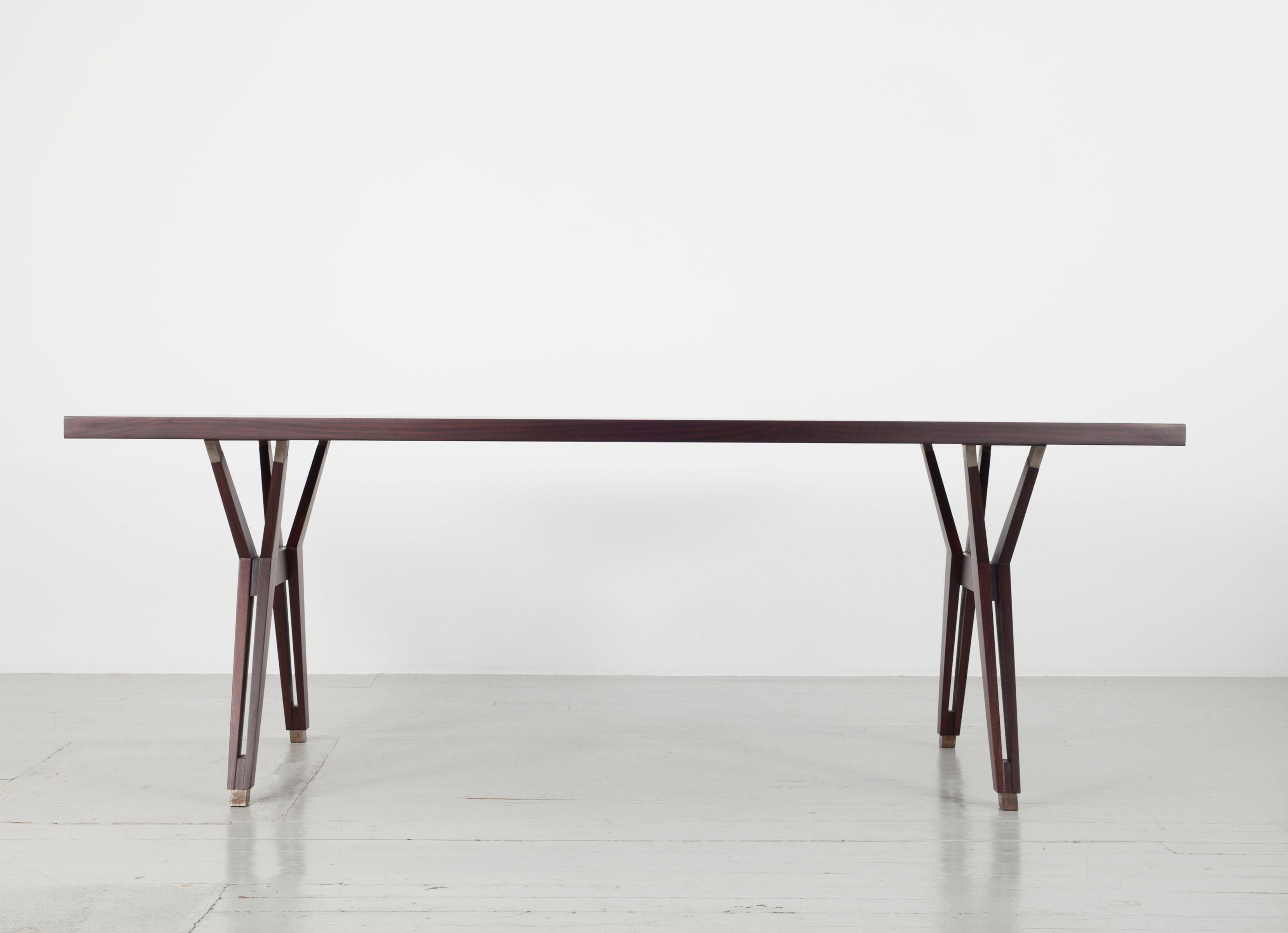 Lacquered Dining Table, Design by Ico Parisi, Manufactured by MIM