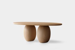 Dining Table Design by Joel Escalona Fishes No18 Accent Oak Table