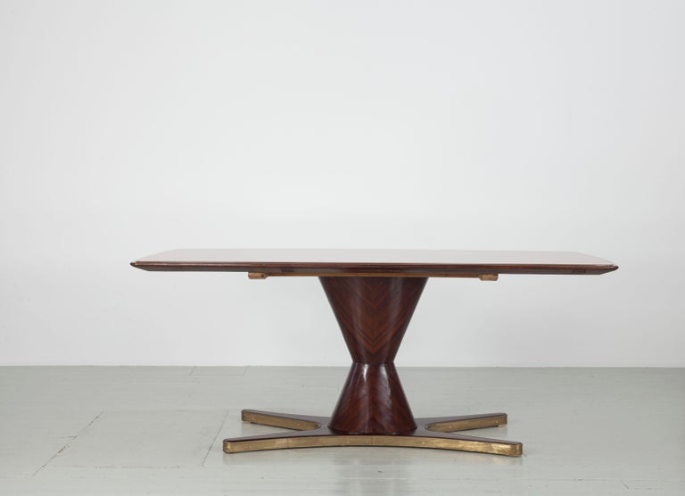 Dining Table, Design by Vittorio Dassi, Italy, 1950s In Good Condition For Sale In Wolfurt, AT