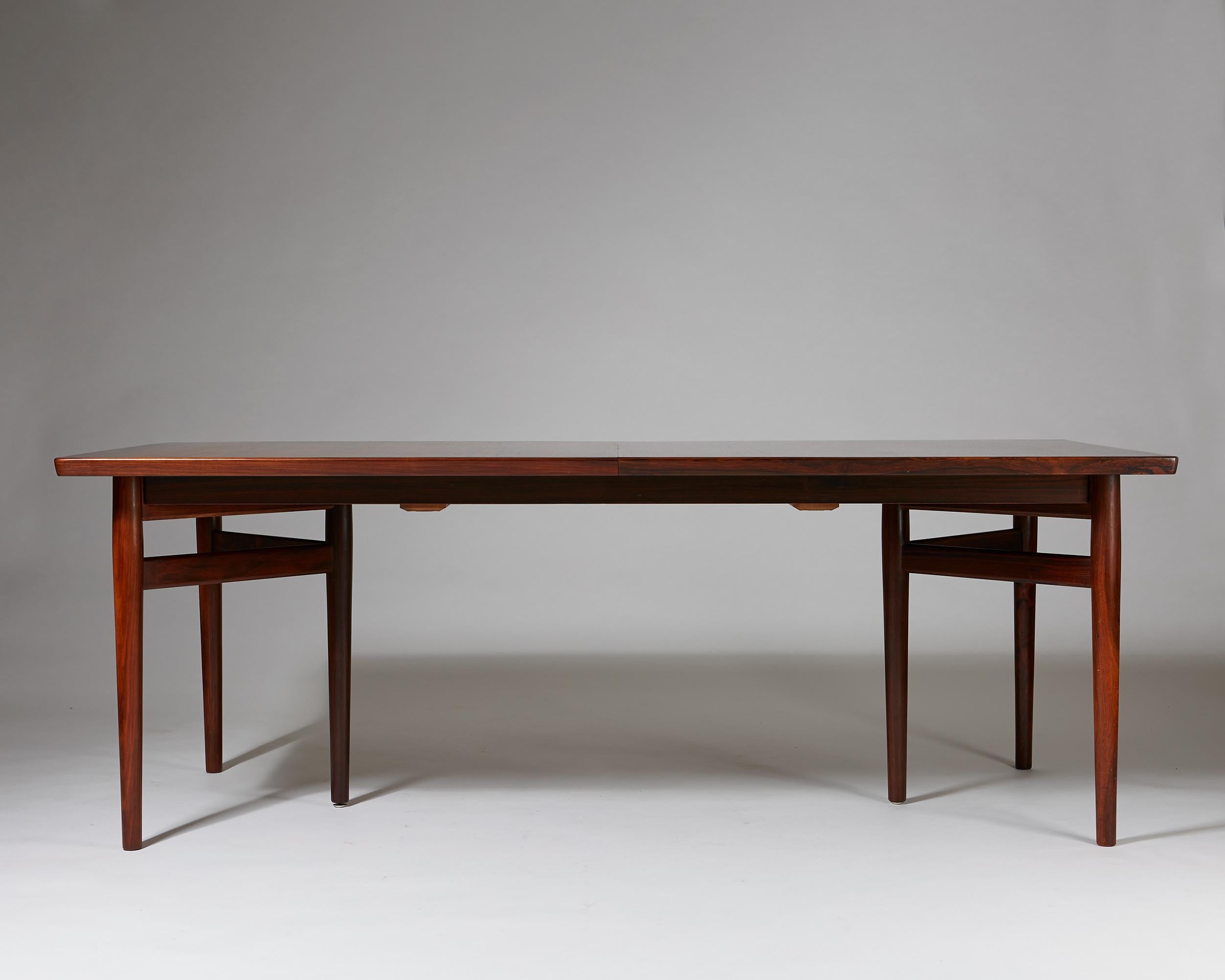 Scandinavian Modern Dining Table Designed by Arne Vodder by Sibast, Denmark, 1960s