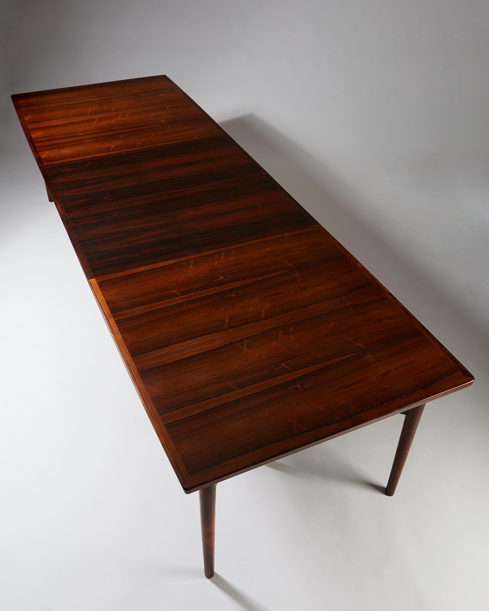 Mid-20th Century Dining Table Designed by Arne Vodder by Sibast, Denmark, 1960s