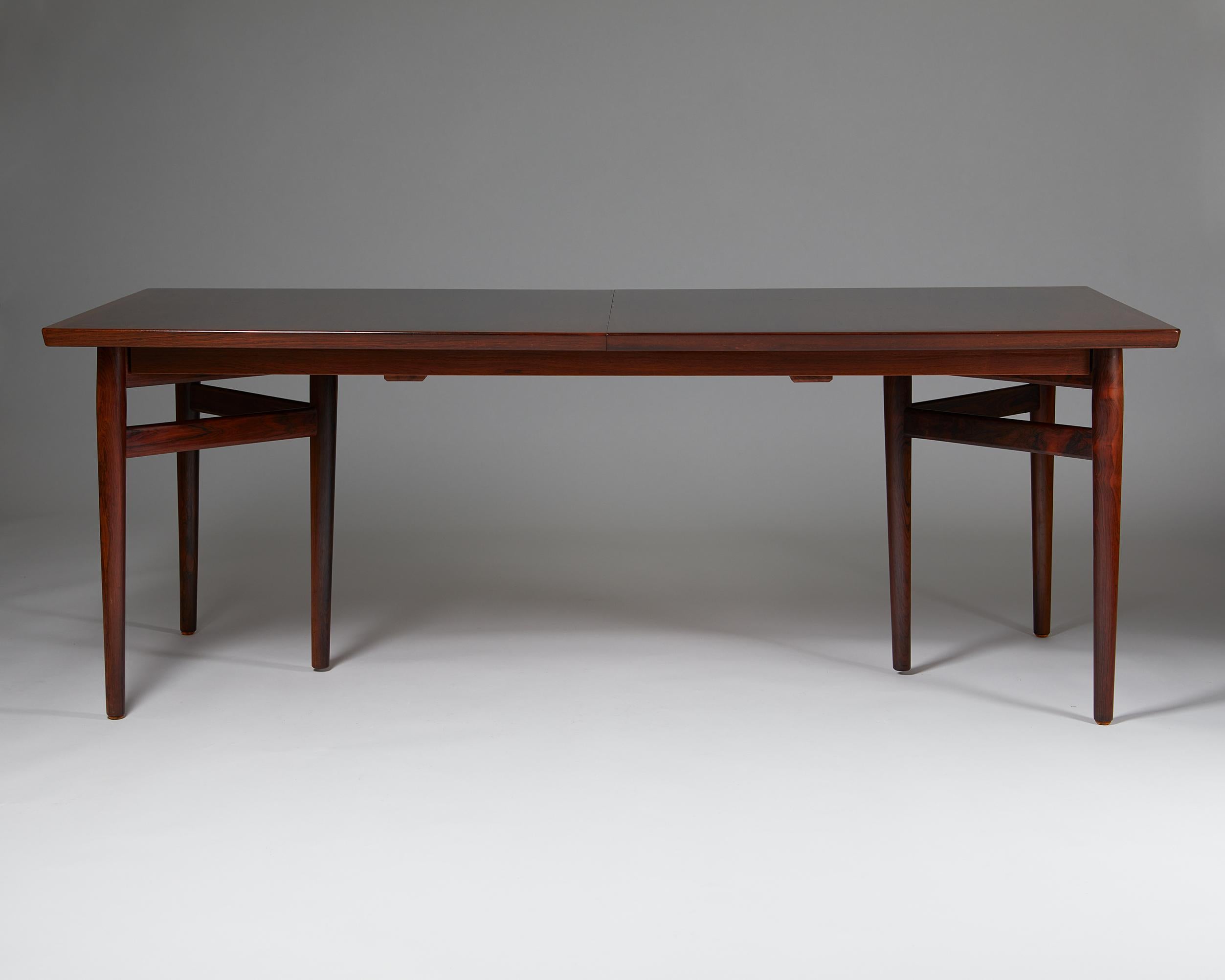 Mid-Century Modern Dining Table Designed by Arne Vodder for Sibast, Denmark, 1960's