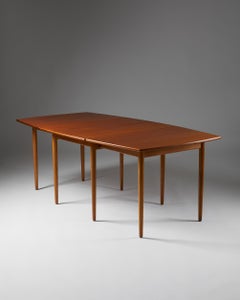 Hans J. Wegner Dining Table for Andreas Tuck, Oak & Teak, 1950s