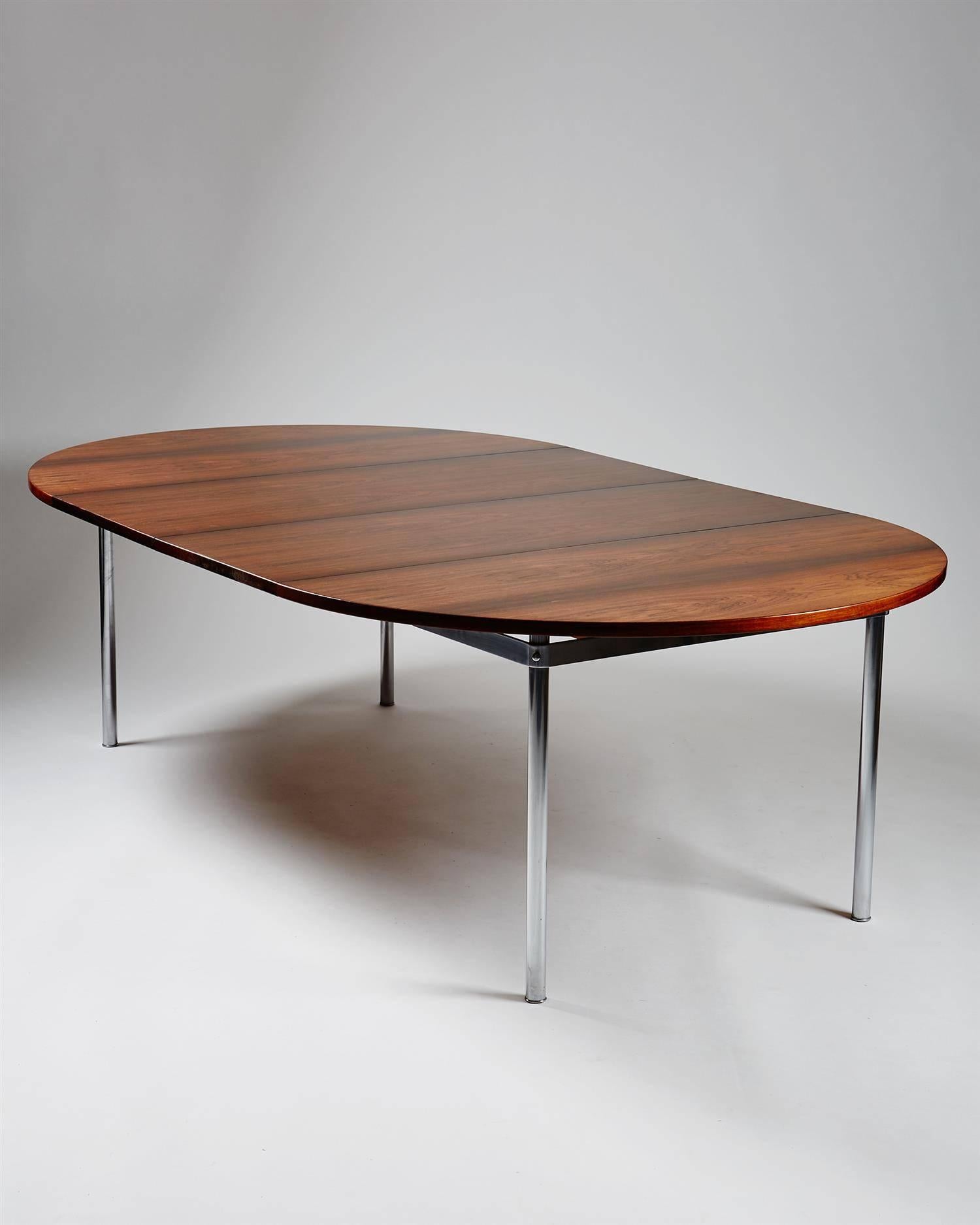 Scandinavian Modern Dining Table Designed by Hans Wegner for Andreas Tuck, Denmark, 1961