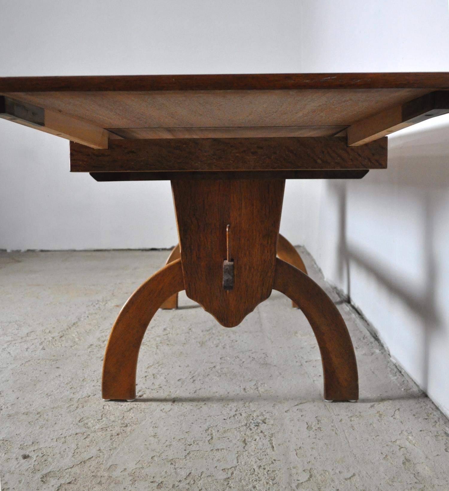 Danish Dining Table Designed by Henning Kjærnulf for EG Kvalitetsmøbel For Sale