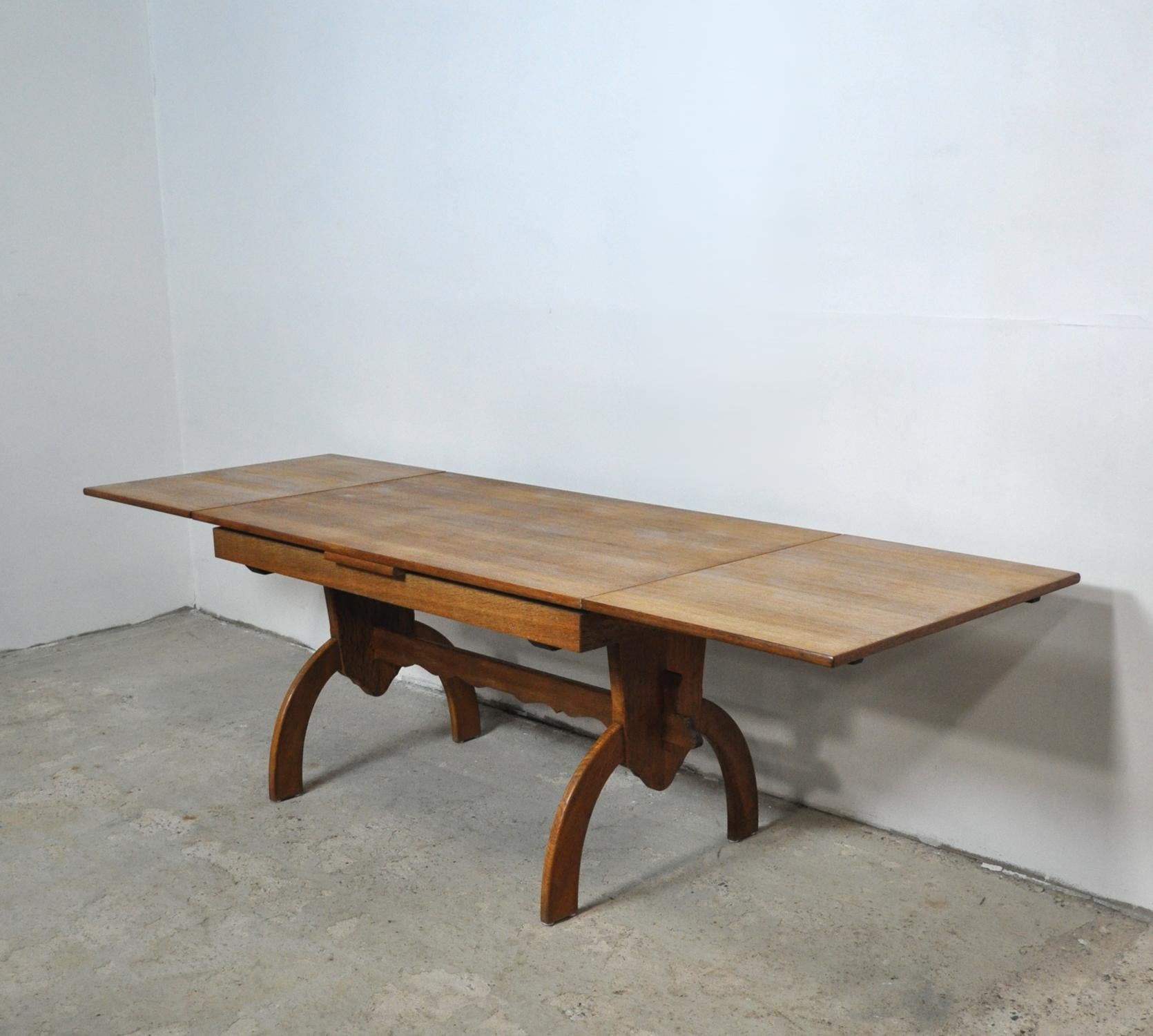 Dining Table Designed by Henning Kjærnulf for EG Kvalitetsmøbel For Sale 1