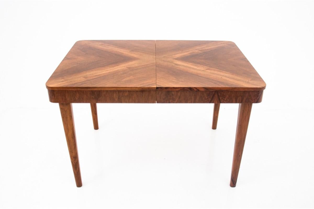 Art Deco Dining table designed by J. Halabala, Czechoslovakia, 1930s. After renovation. For Sale