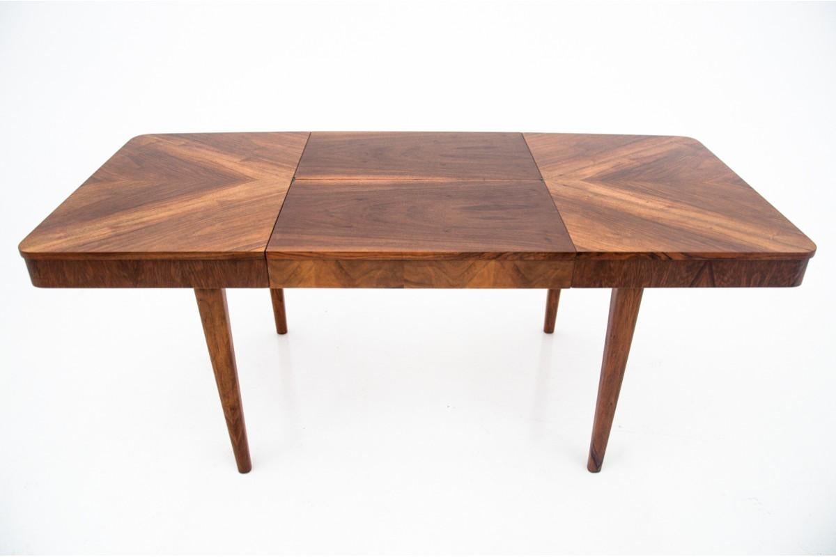 Dining table designed by J. Halabala, Czechoslovakia, 1930s. After renovation. For Sale 2