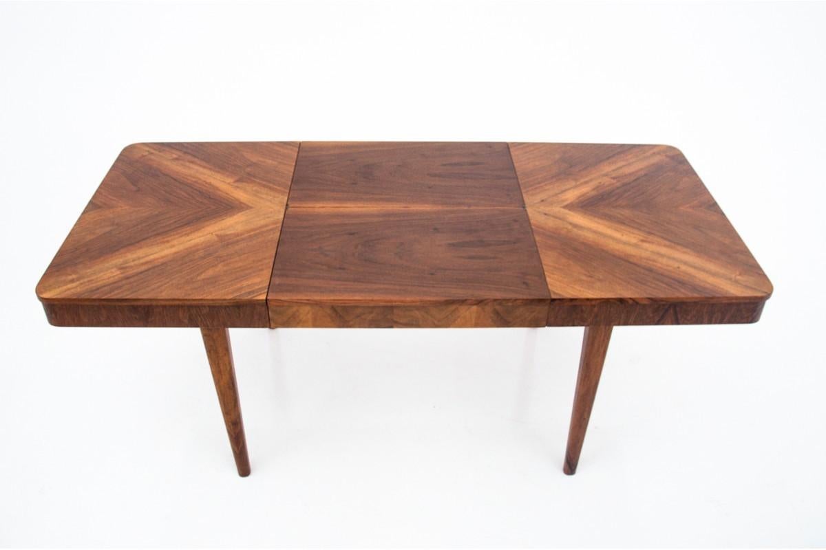 Dining table designed by J. Halabala, Czechoslovakia, 1930s. After renovation. For Sale 3