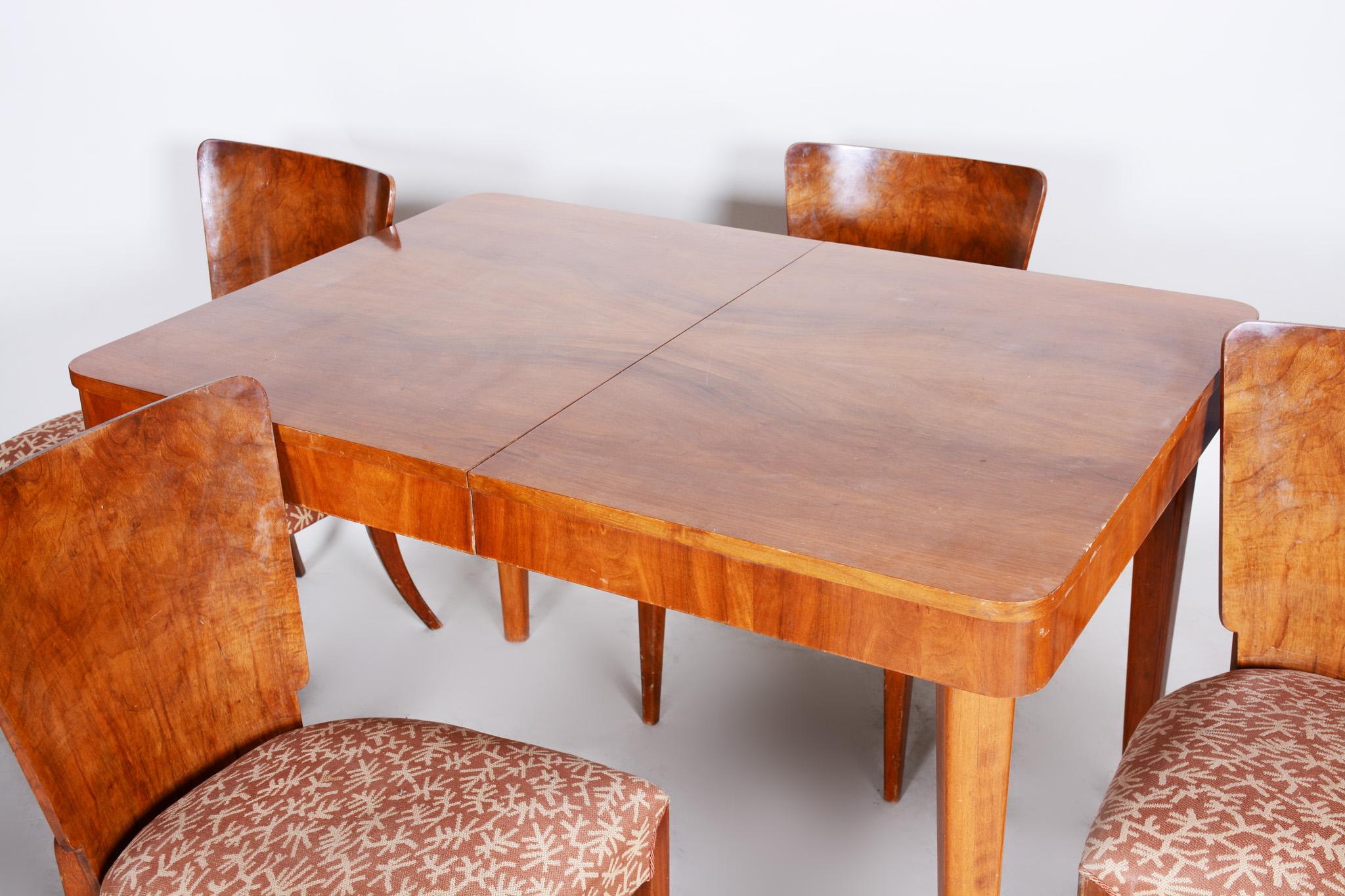 Dining Table, Designed by Jindrich Halabala, 1940s, Made by Up Závody For Sale 7