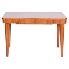 Vintage Dining Table, Designed by Jindrich Halabala, 1940s, Made by Up Závody