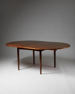 Dining Table Designed by Jörgen Clausen for Brande Mobelindustri
