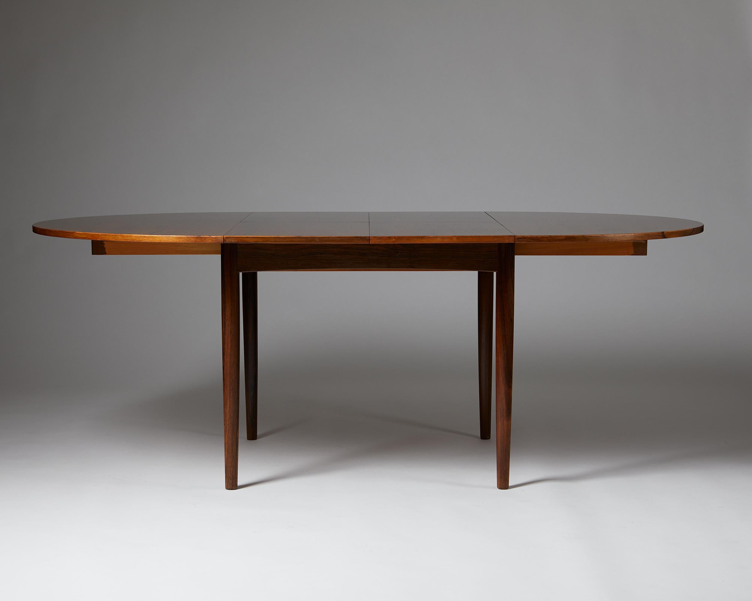 20th Century Dining Table Designed by Jörgen Clausen for Brande Mobelindustri