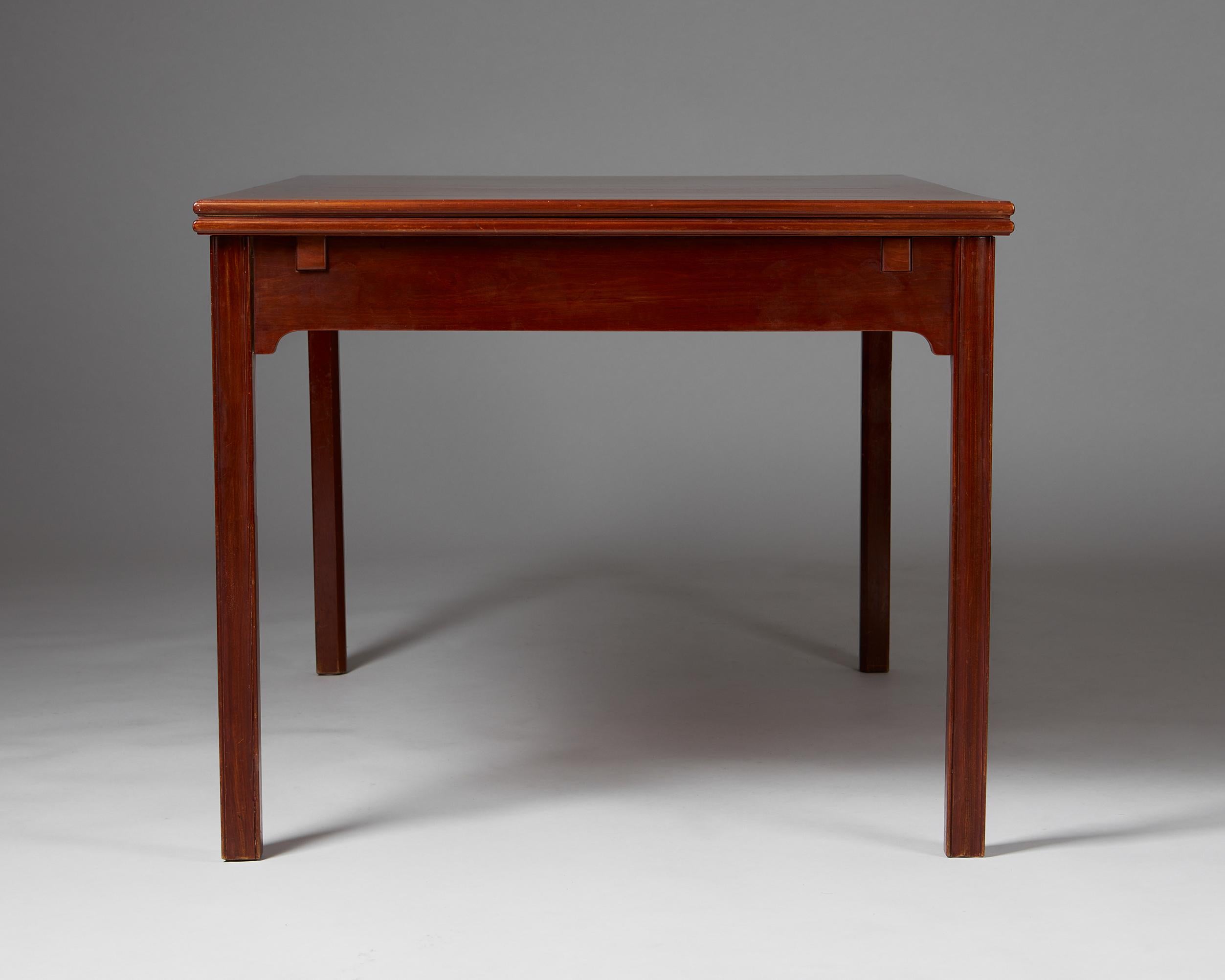 20th Century Dining Table Designed by Kaare Klint for Rud, Rasmussen, Denmark, 1930s