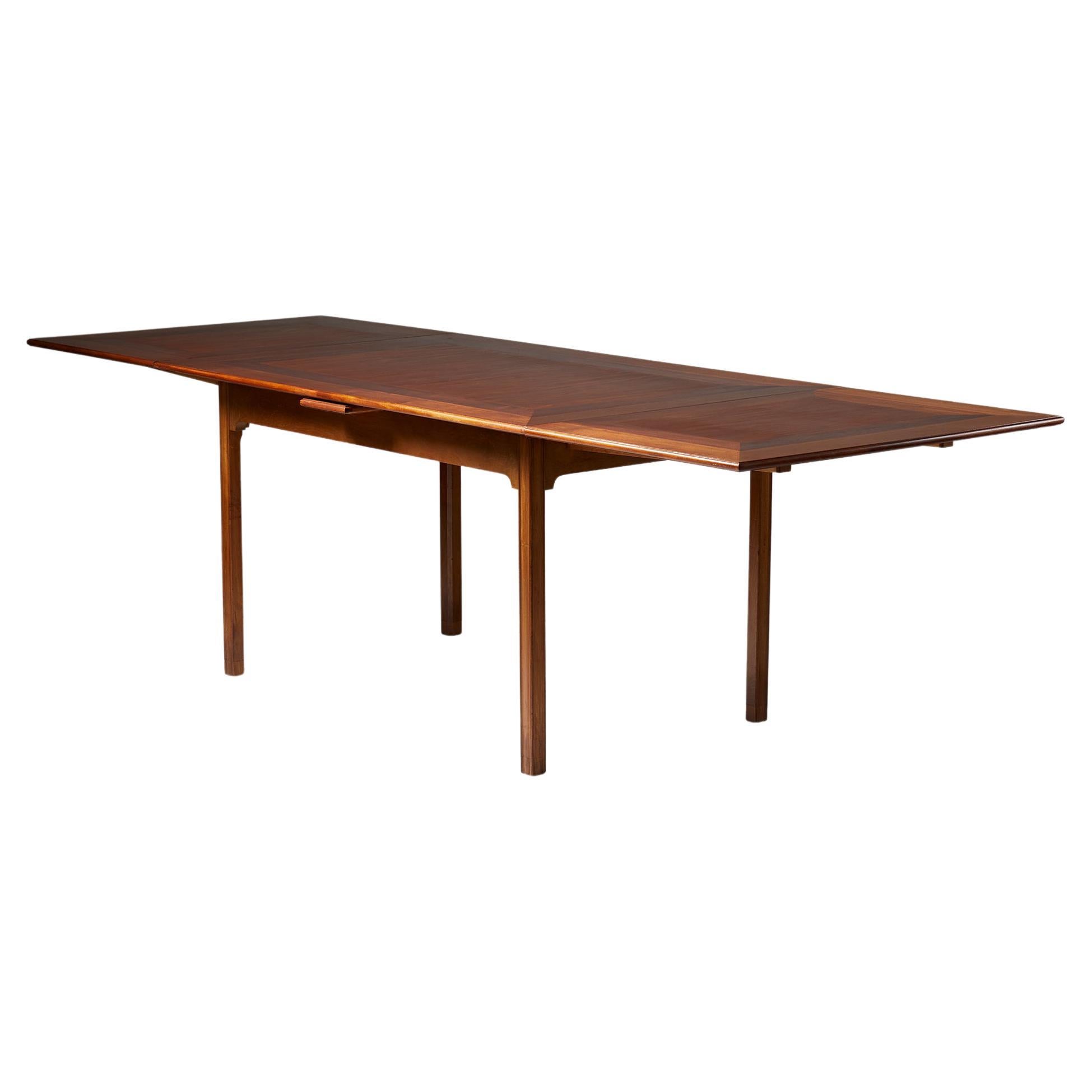 Elegant Folding Side Table by Kaare Klint at 1stDibs