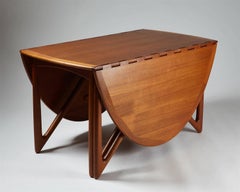 Esstisch entworfen von Niels Koefoed, Ausziehtisch, Dänemark, 1960er Jahre