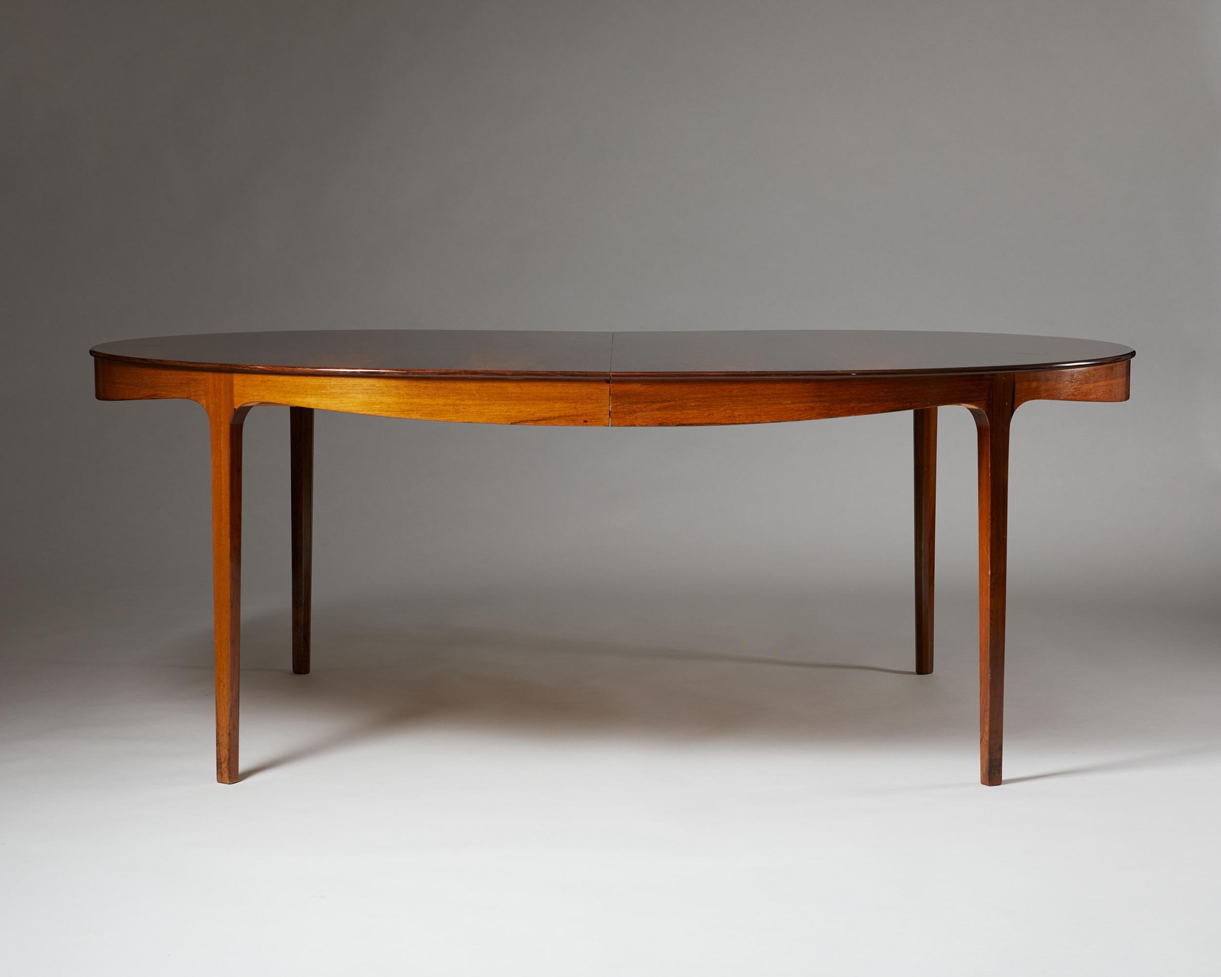 Mid-Century Modern Dining Table Designed by Ole Wanscher, Denmark, 1950's