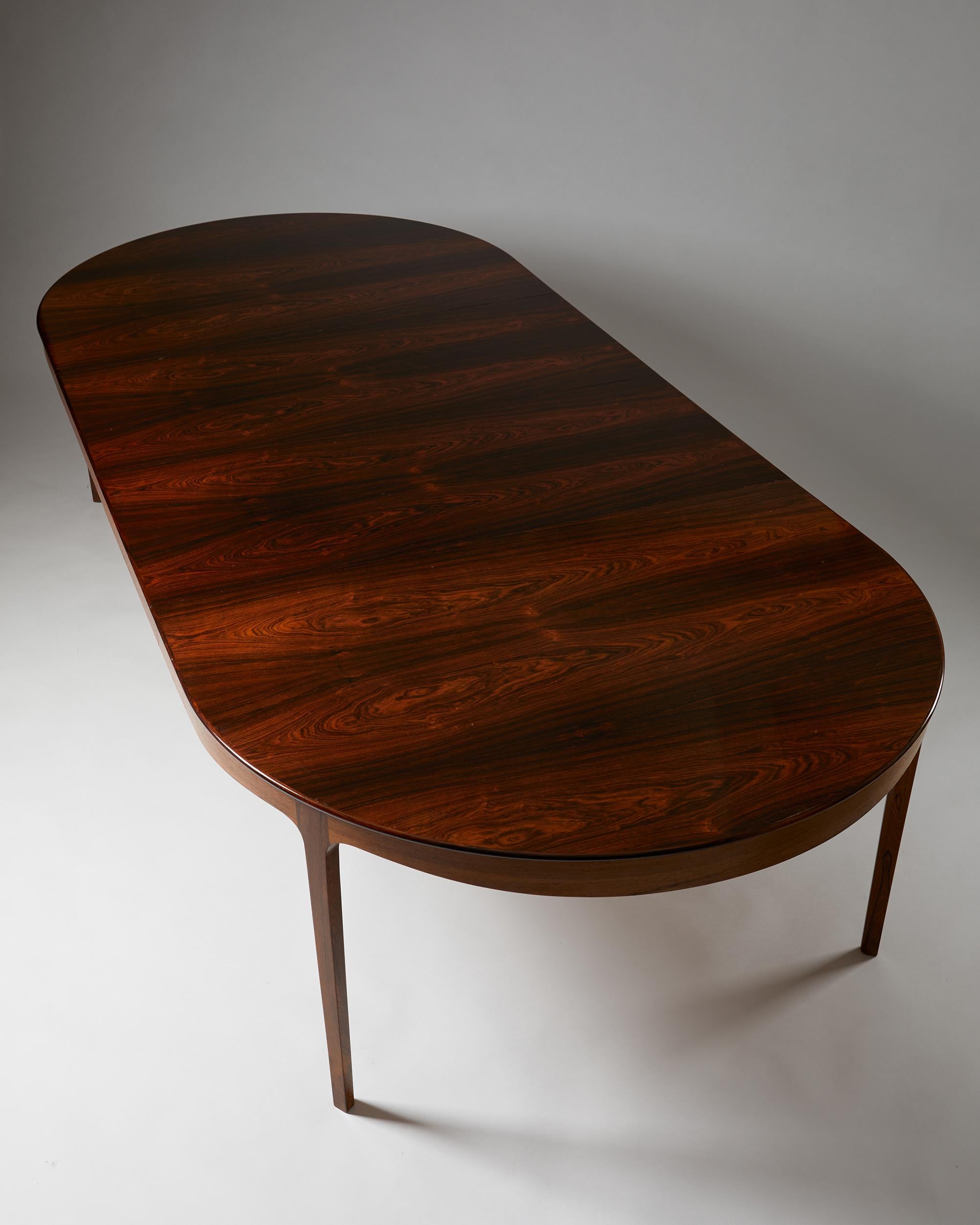 Mid-20th Century Dining Table Designed by Ole Wanscher, Denmark, 1950's