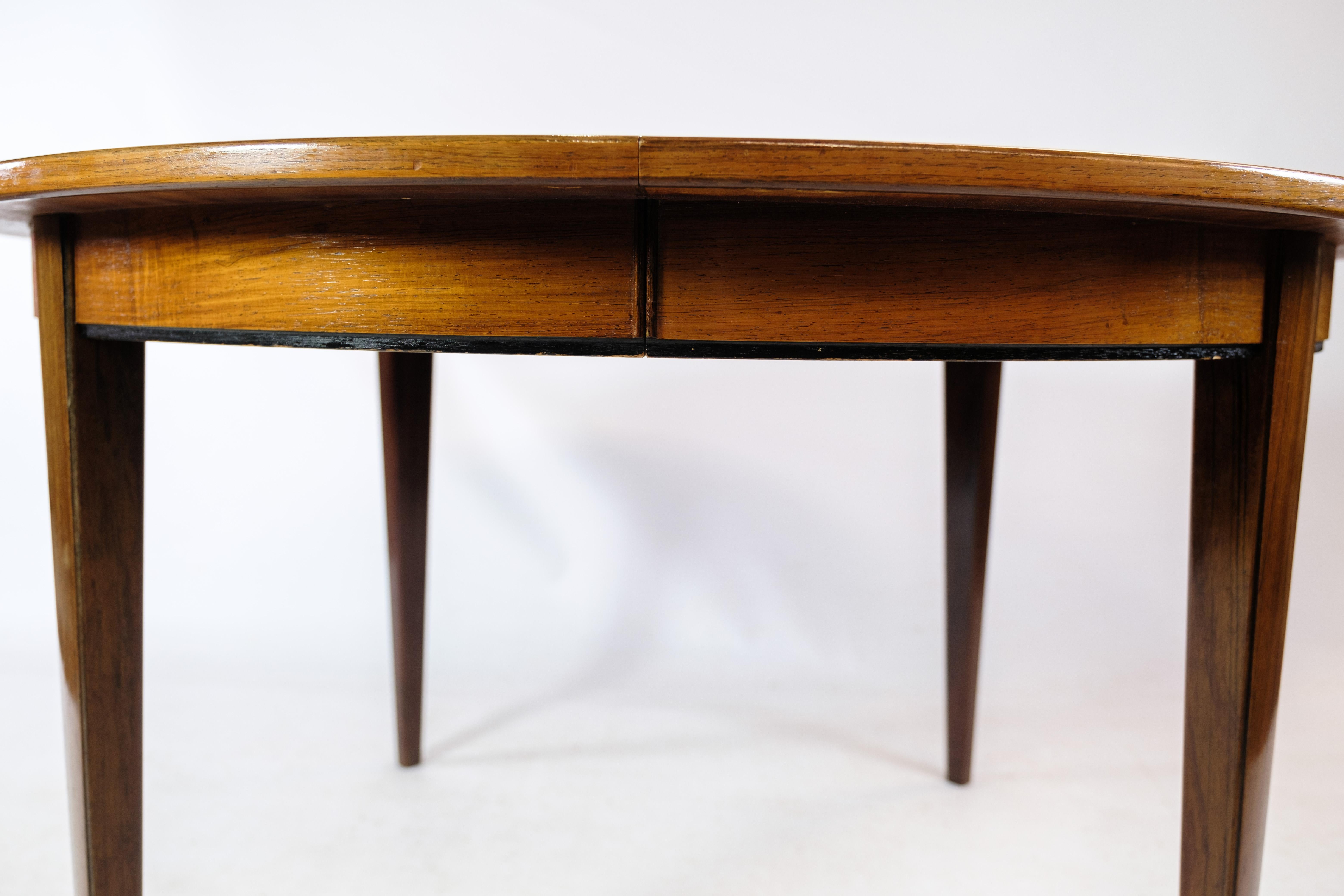 Dining Table Made In Rosewood By Omann Junior From 1960s For Sale 7