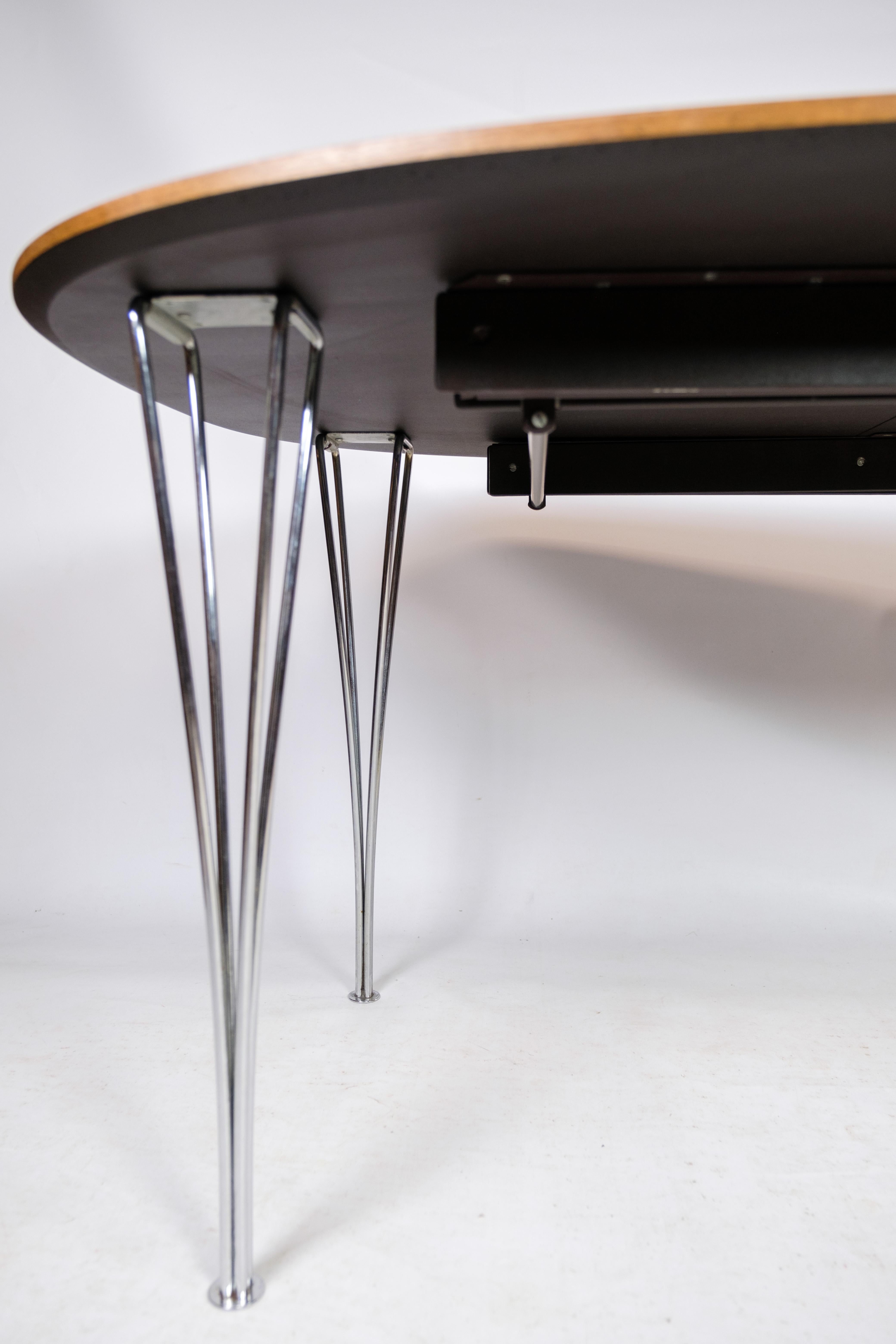 Table de salle à manger, conçue par Piet Hein & Bruno Mathsson, bois de rose, 1960 en vente 4