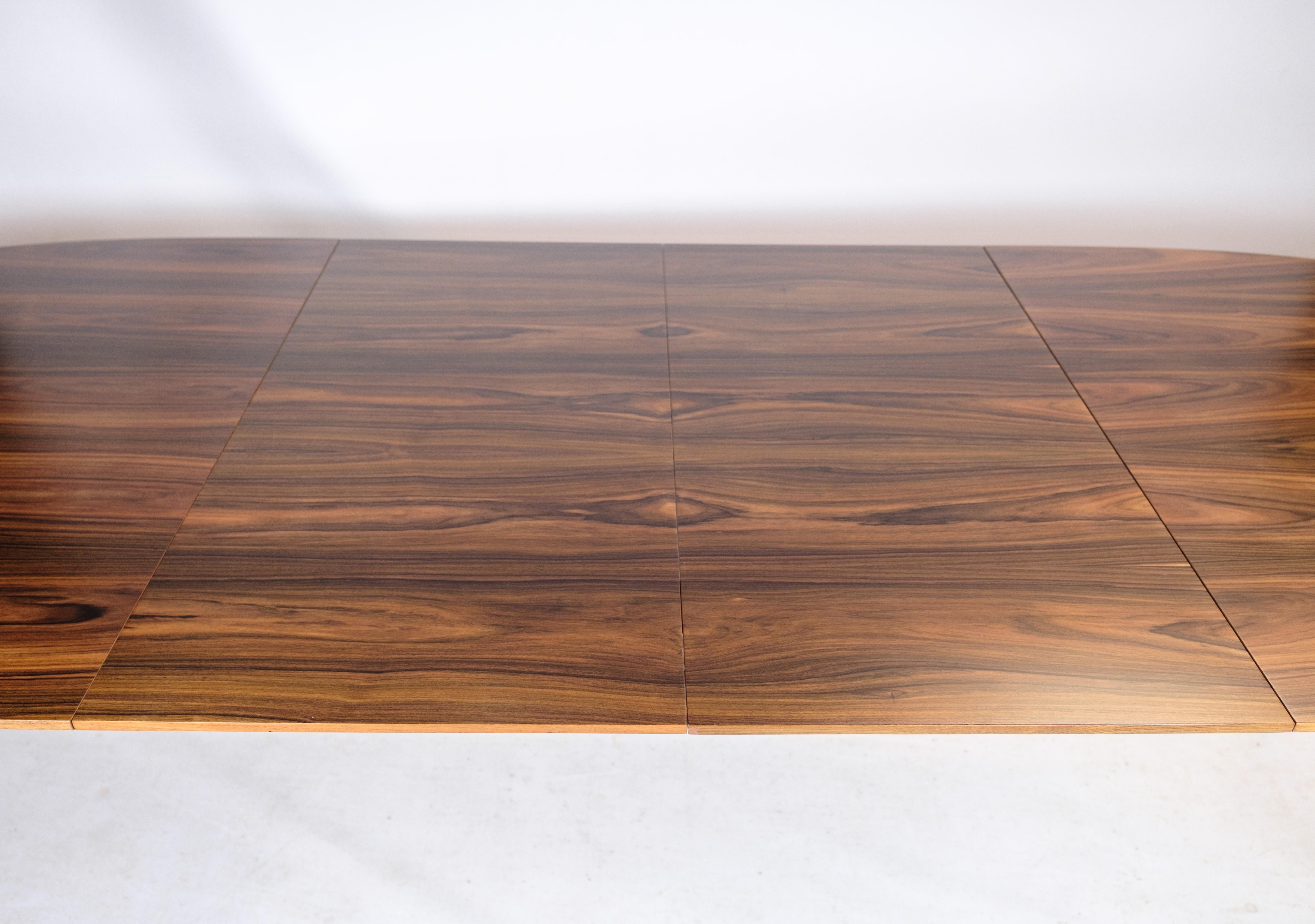 Dining table, designed by Piet Hein & Bruno Mathsson, Rosewood, 1960 For Sale 11