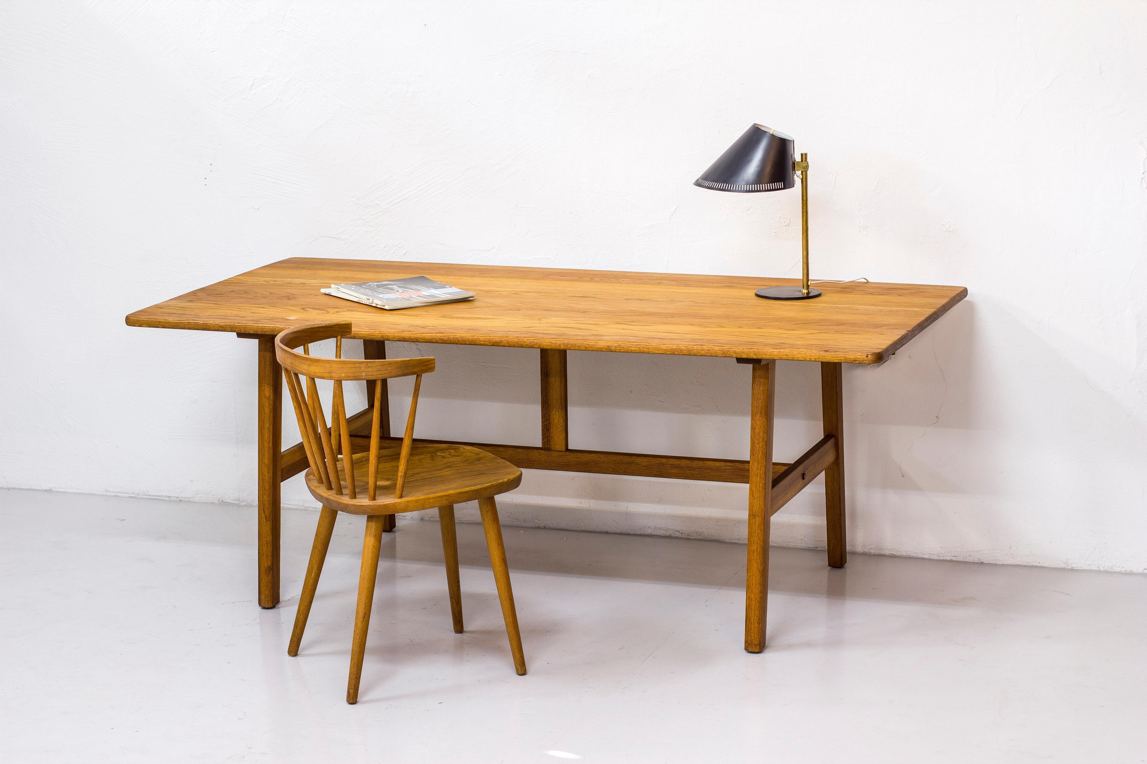 Dining Table or Desk by John Vedel Rieper for Erhard Rasmussen, Denmark, 1957 1